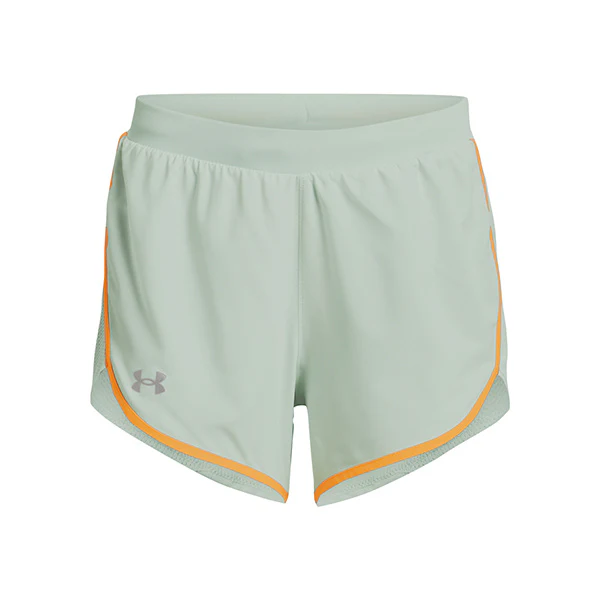 Fly-By Elite 3in Shorts Damen-Grün,Orange