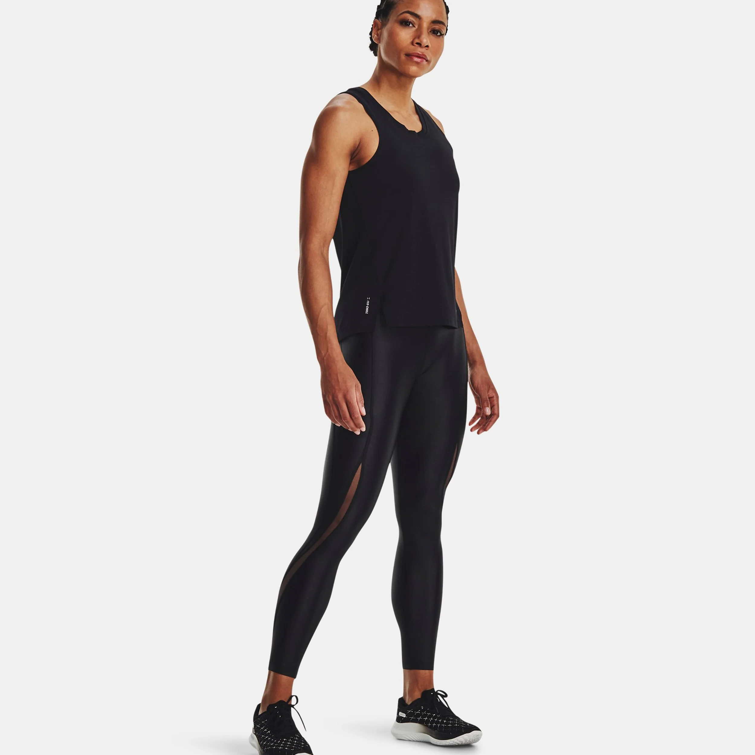 Fly Fast Elite IsoChill Ankle Lauftight Damen-Schwarz - Image 8