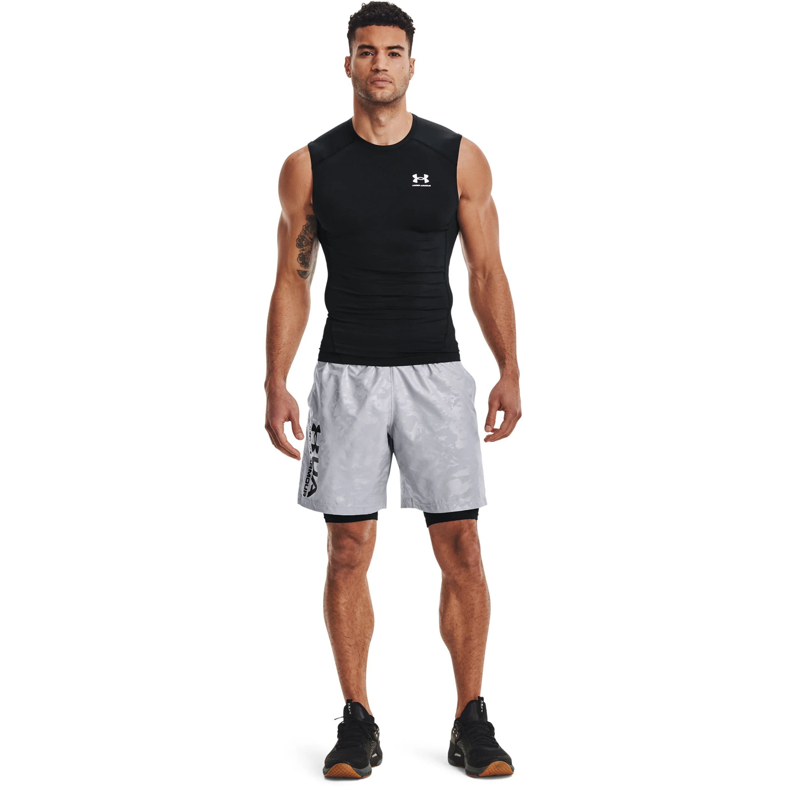 Heatgear Armour Tank-Top Herren-Schwarz,Weiß - Image 4