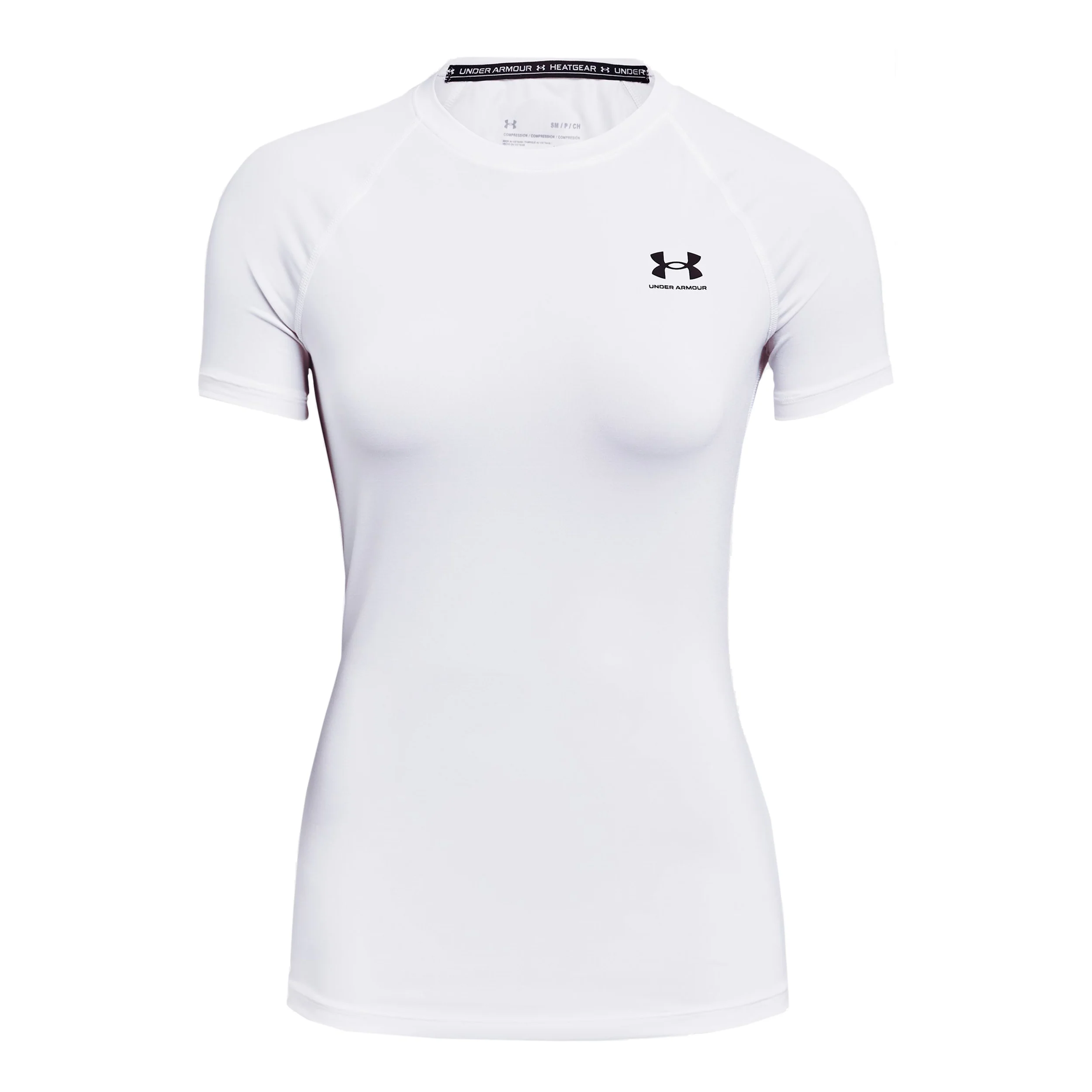 Heatgear Authentics Comp T-Shirt Damen-Weiß - Image 5