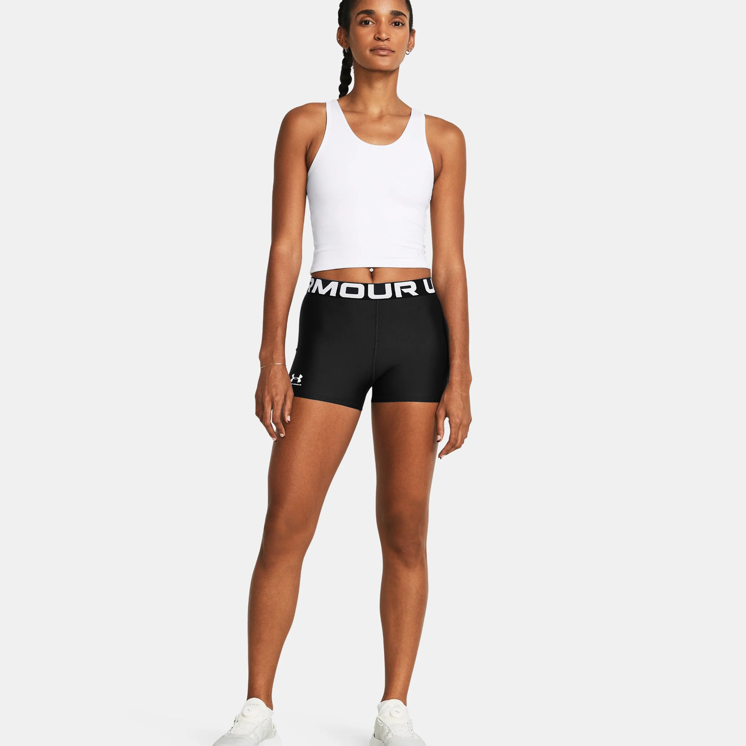 Heatgear Authentics Shorty Ballshorts Damen-Schwarz - Image 5