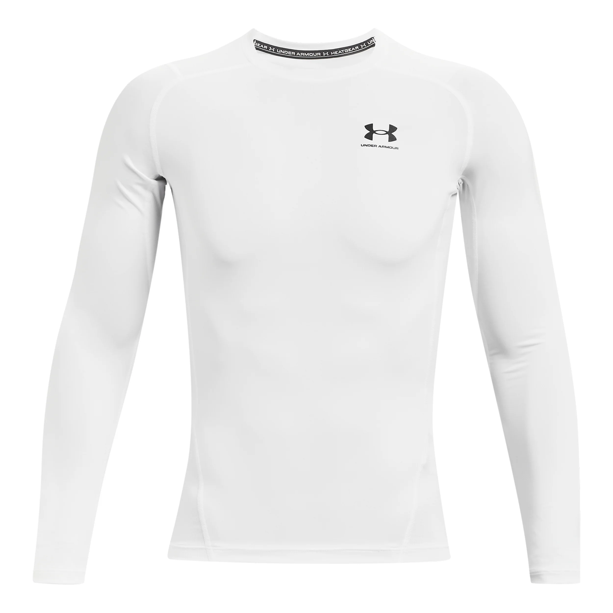 Heatgear Comp Longsleeve Herren-Weiß,Schwarz