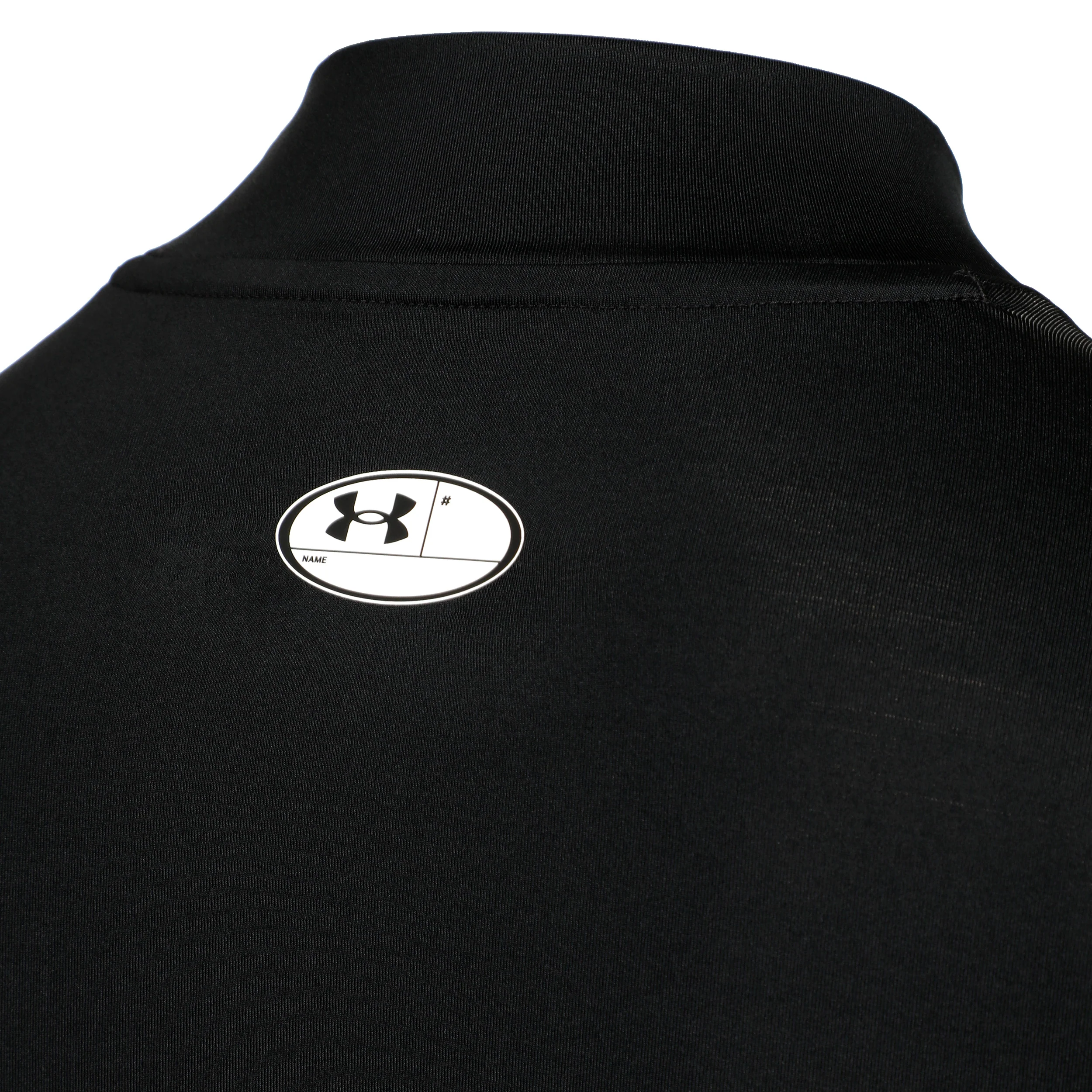 Heatgear Comp Mock Longsleeve Herren-Schwarz - Image 3