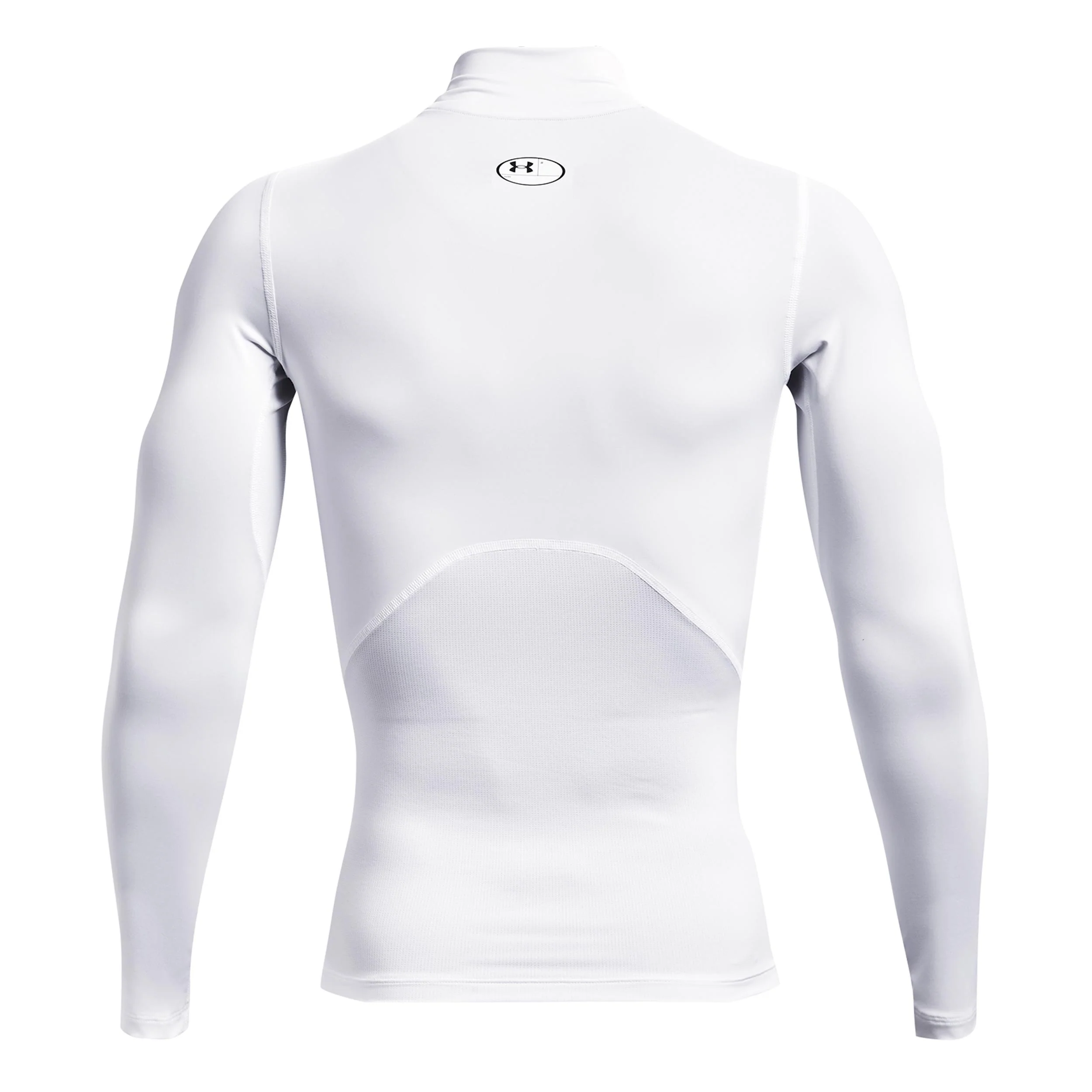 Heatgear Comp Mock Longsleeve Herren-Weiß - Image 2