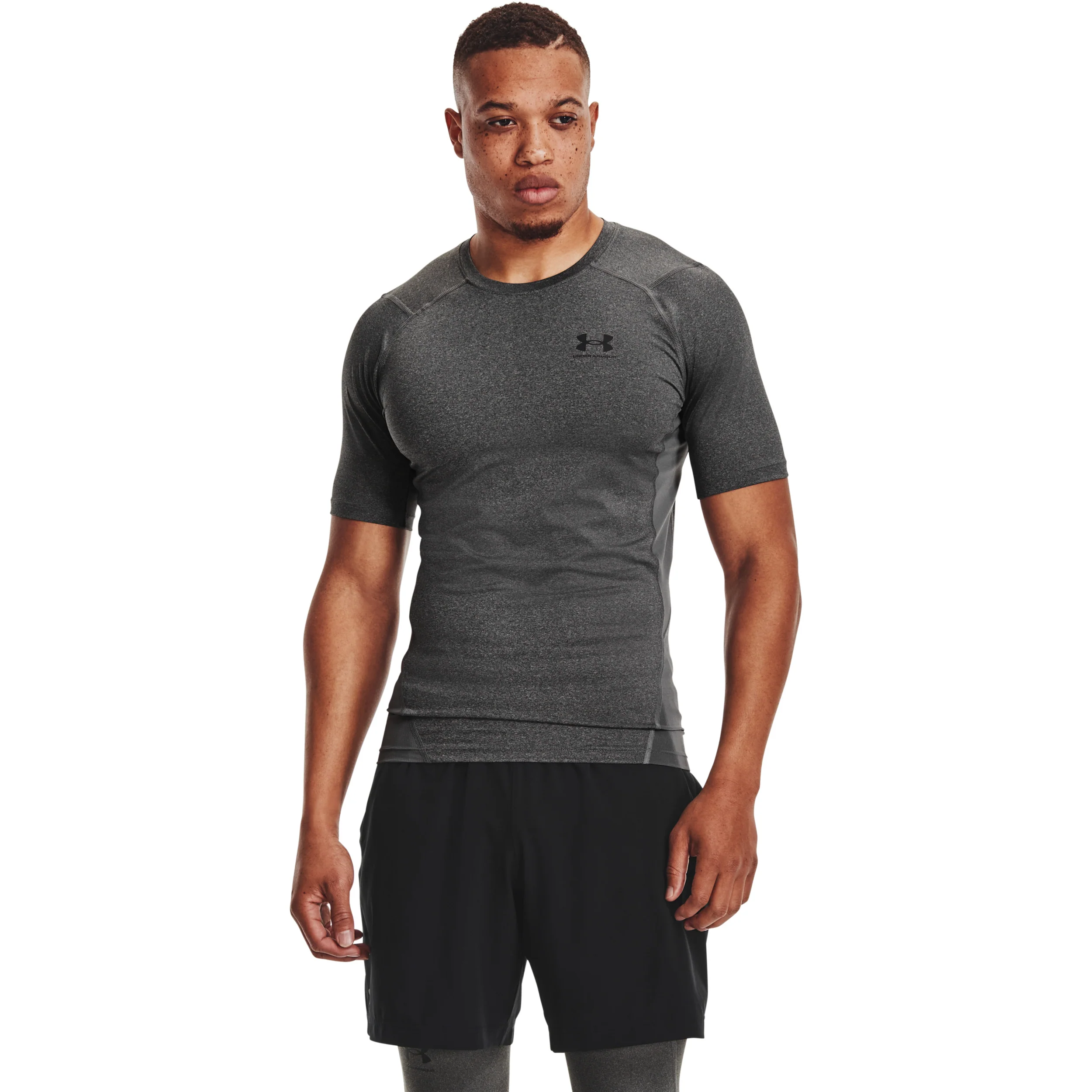 Heatgear Comp T-Shirt Herren-Dunkelgrau - Image 3
