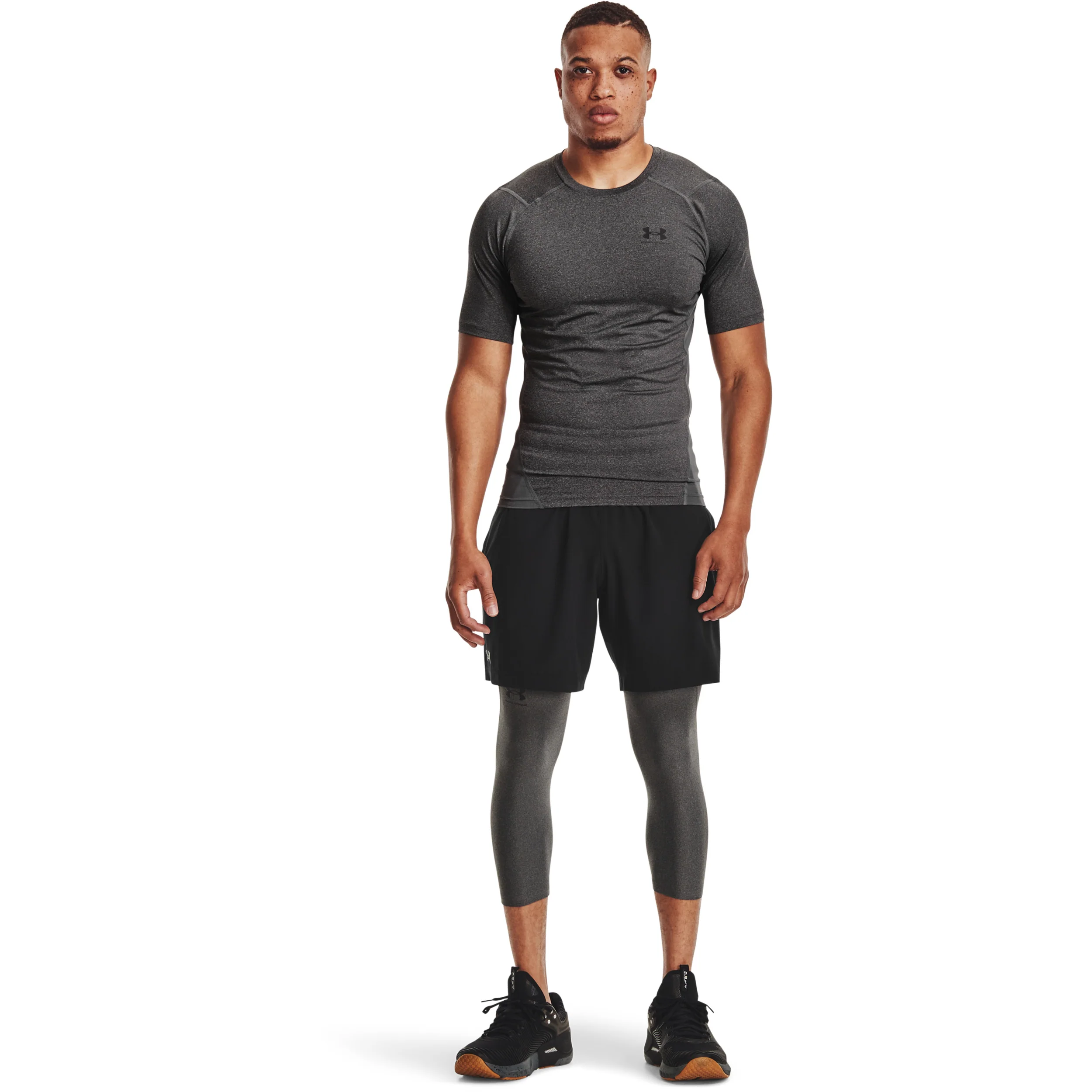 Heatgear Comp T-Shirt Herren-Dunkelgrau - Image 4