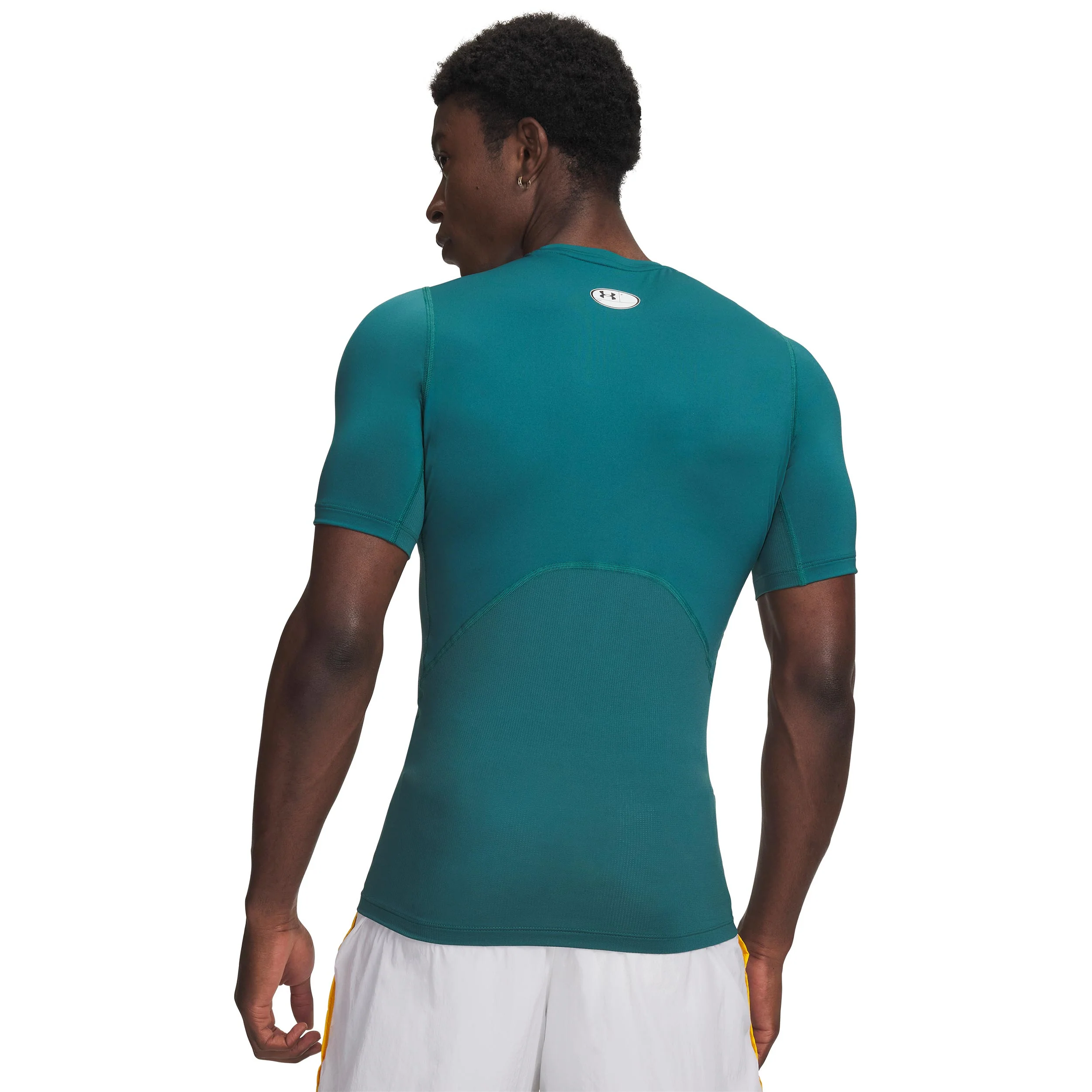 Heatgear Comp T-Shirt Herren-grün, weiß - Image 2