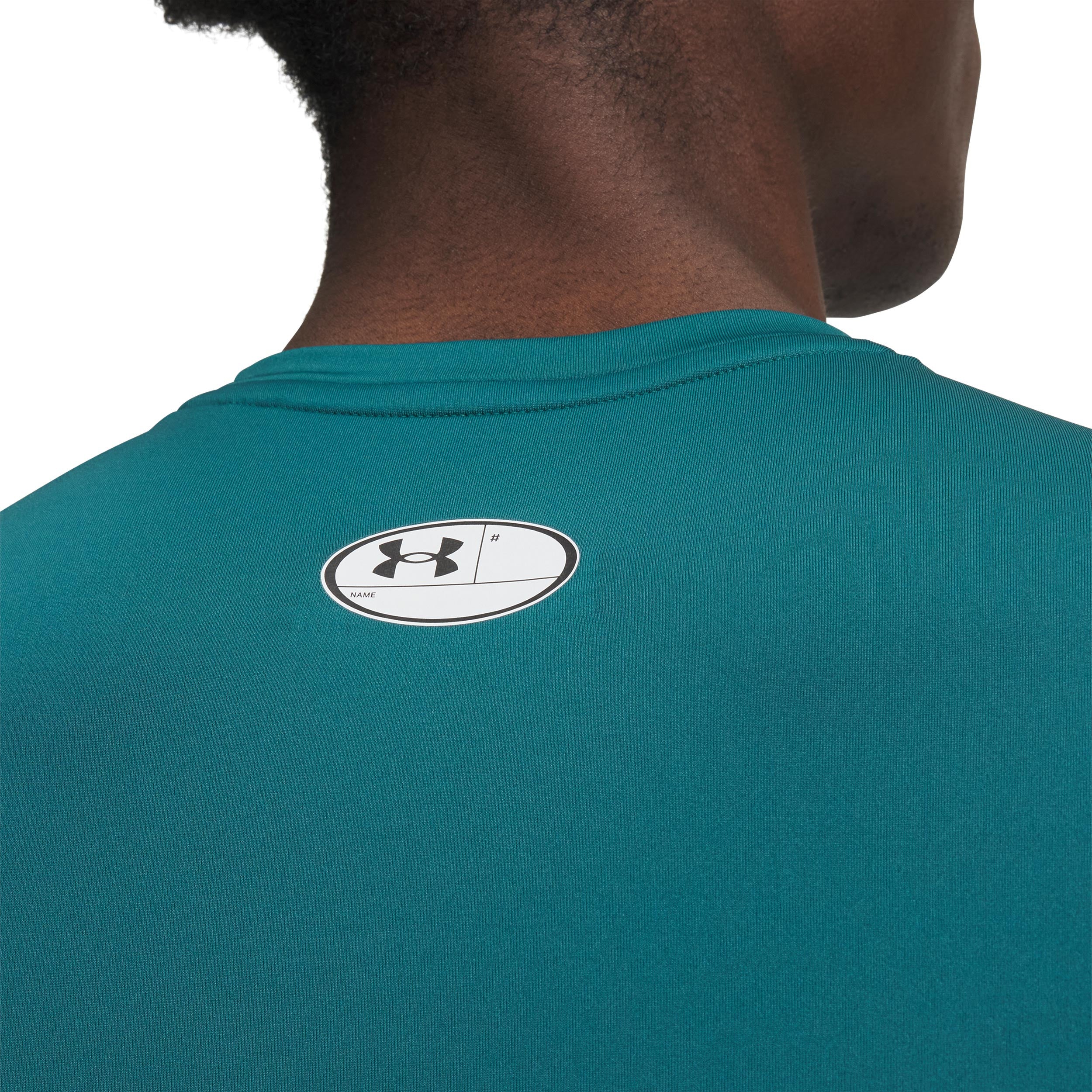 Heatgear Comp T-Shirt Herren-grün, weiß - Image 3