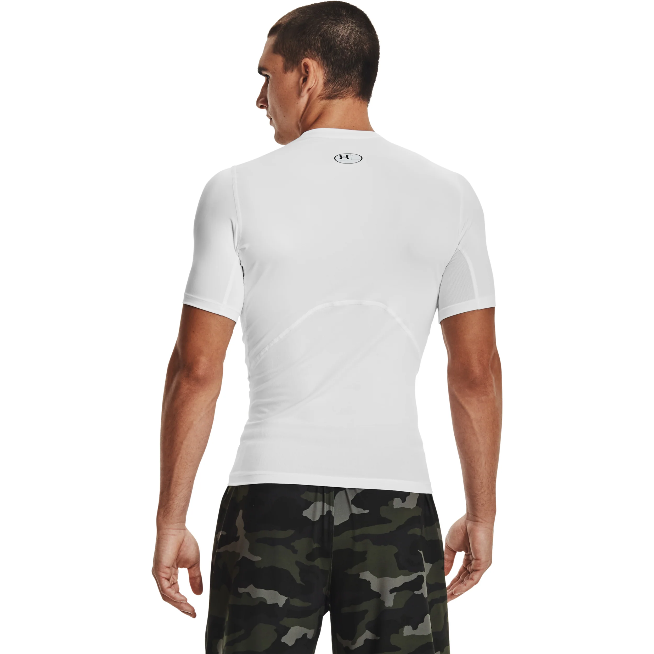 Heatgear Comp T-Shirt Herren-Weiß,Schwarz - Image 5