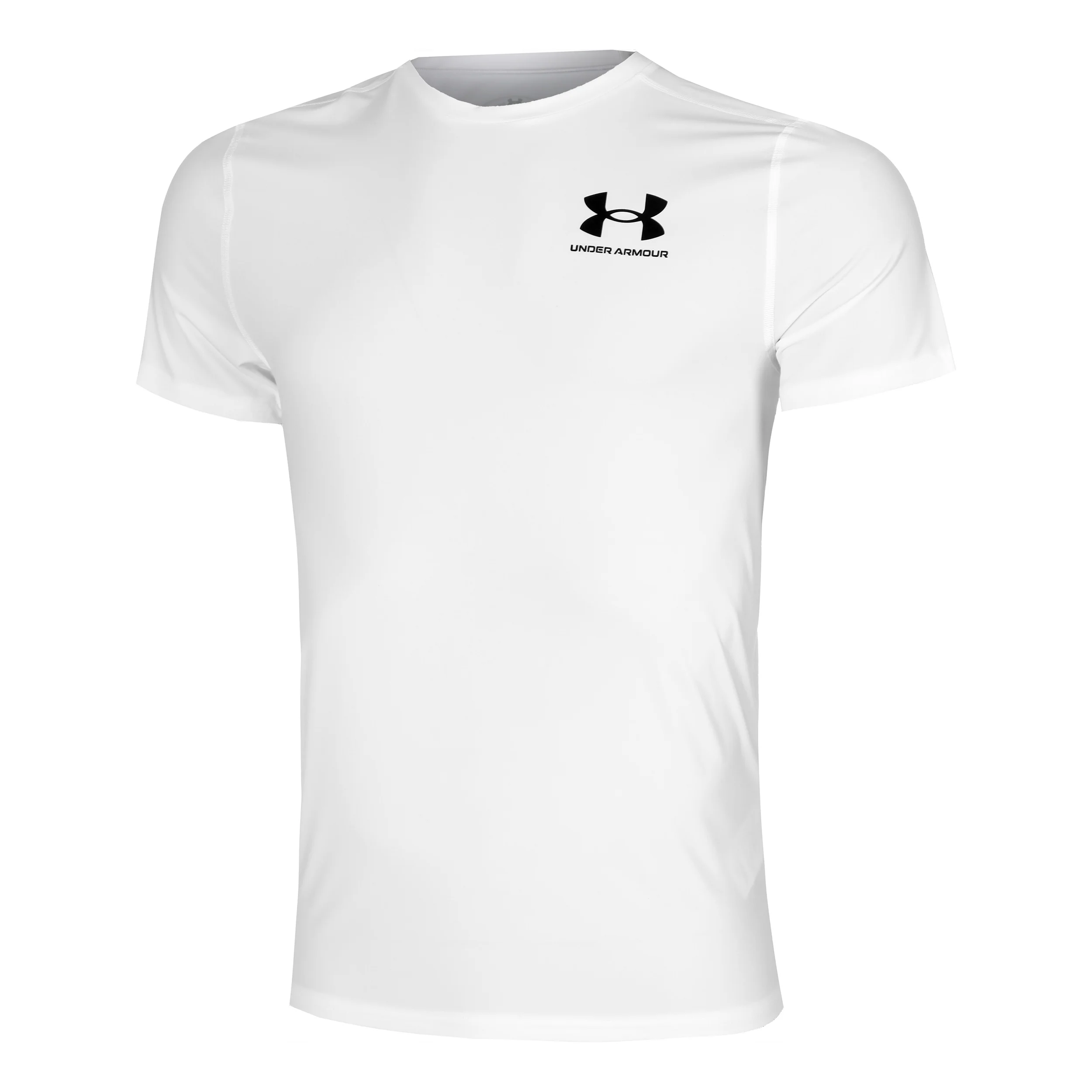 Heatgear Fitted T-Shirt Herren-Weiß