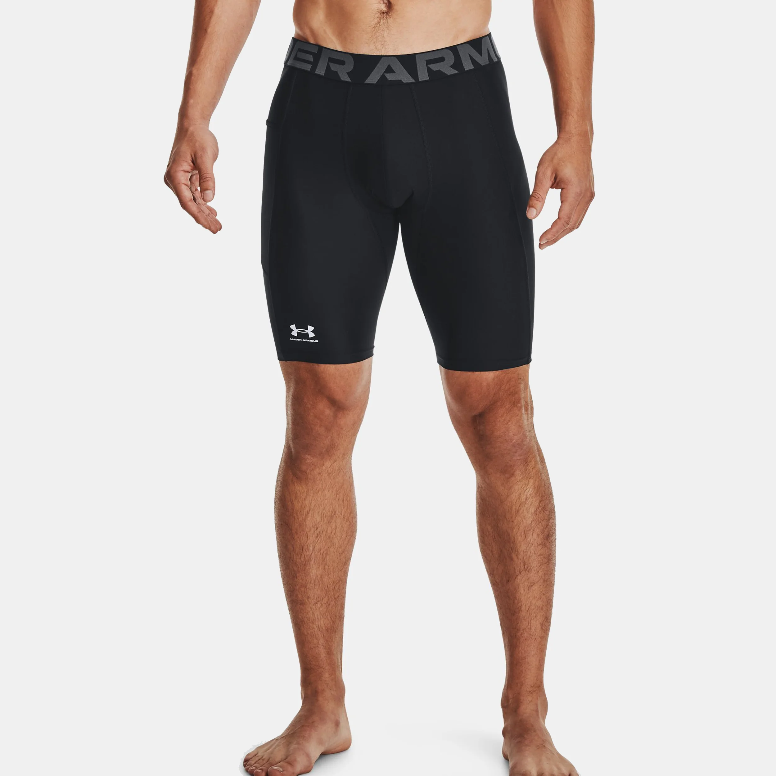Heatgear Long Shorts Herren-Schwarz - Image 2
