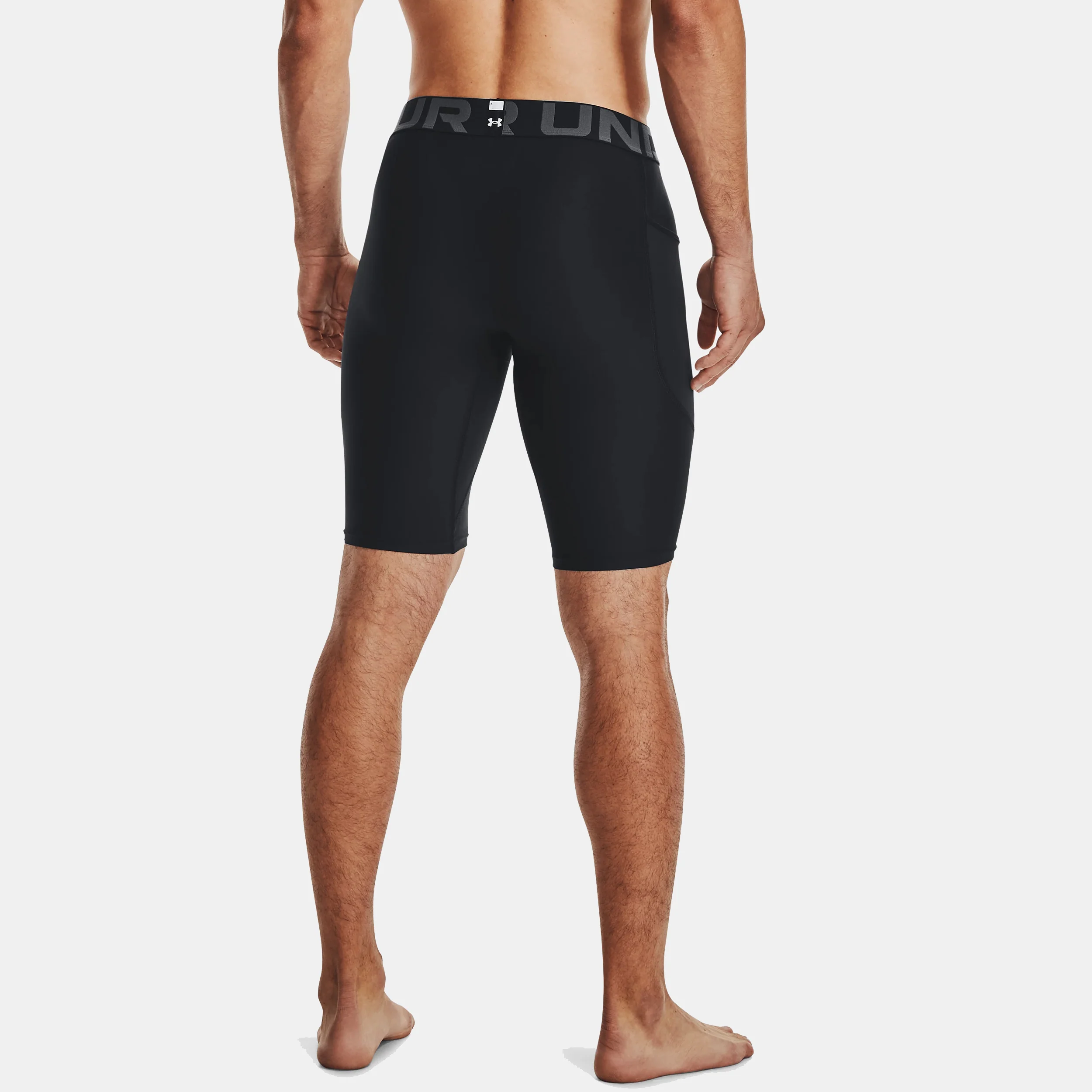 Heatgear Long Shorts Herren-Schwarz - Image 3