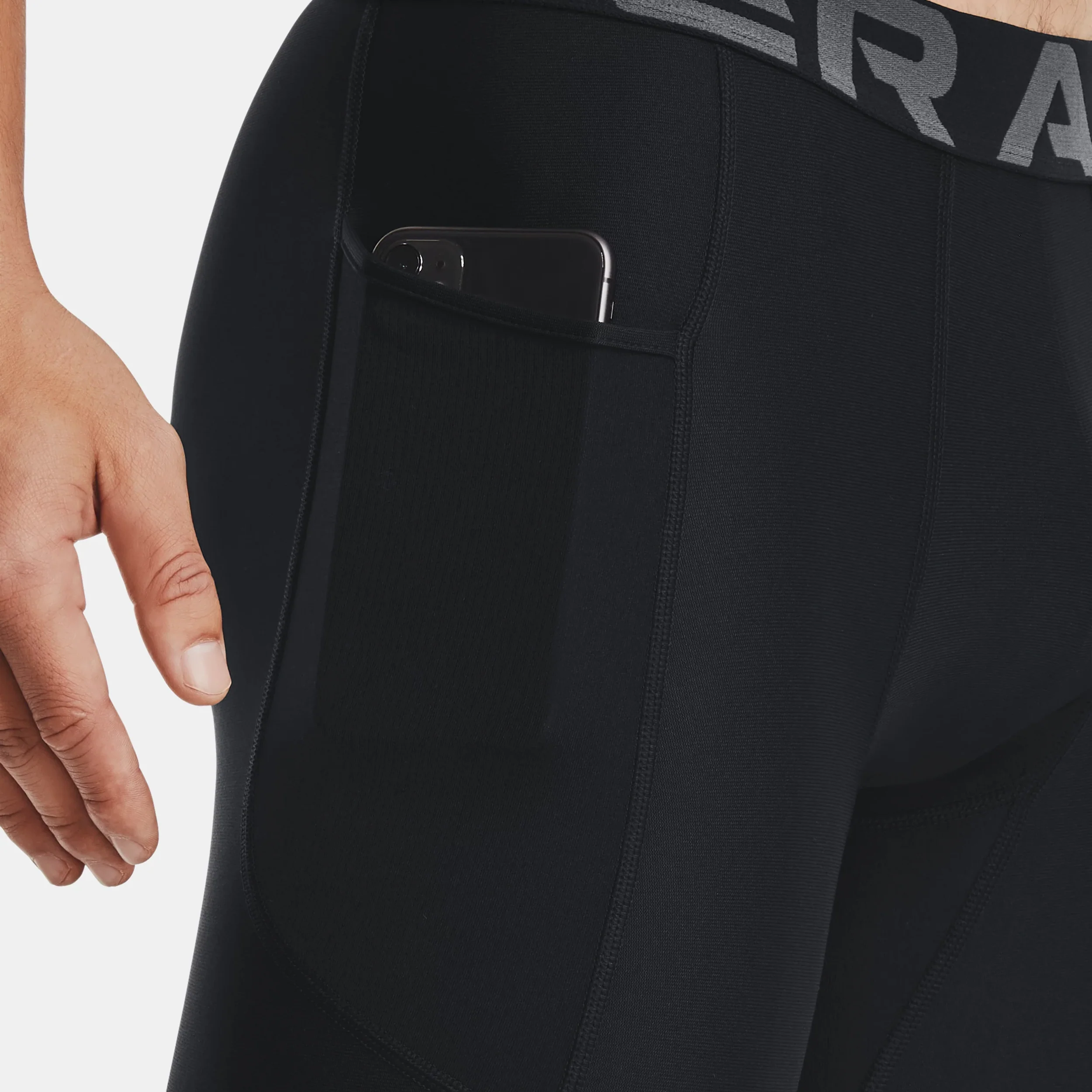 Heatgear Long Shorts Herren-Schwarz - Image 5