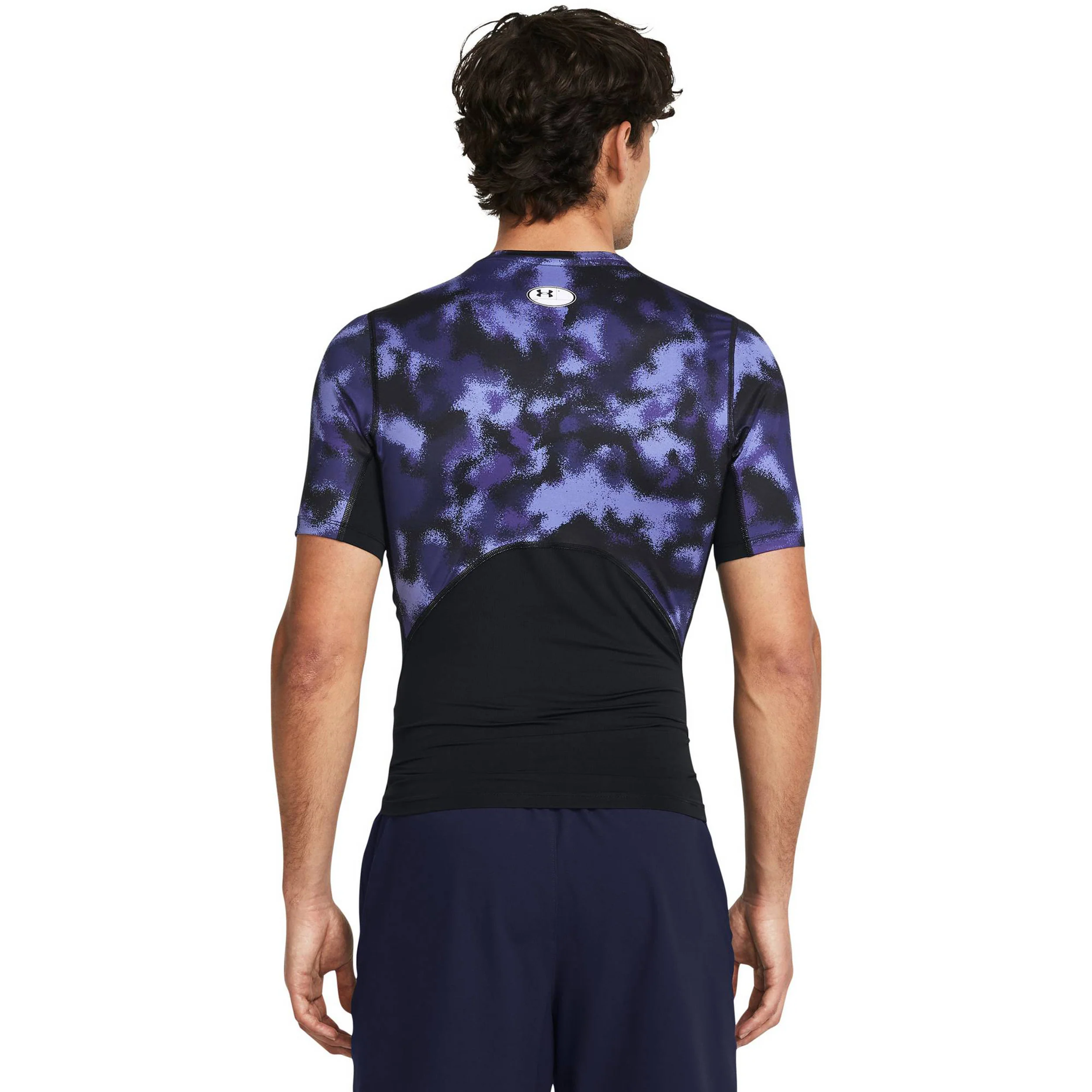 Heatgear Printed T-Shirt Herren-Lila - Image 2