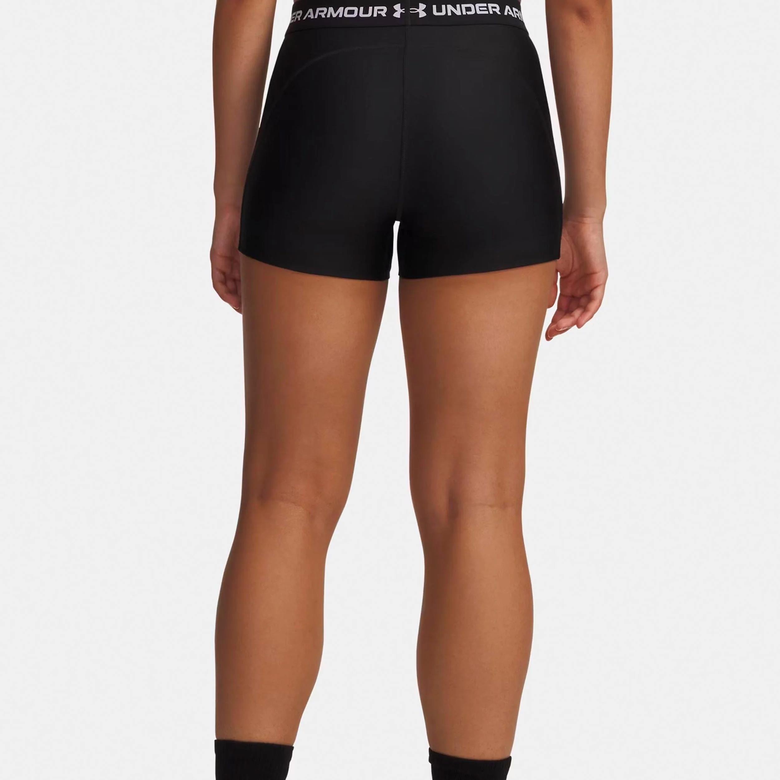 HeatGear Shorts Damen-schwarz, weiß - Image 2
