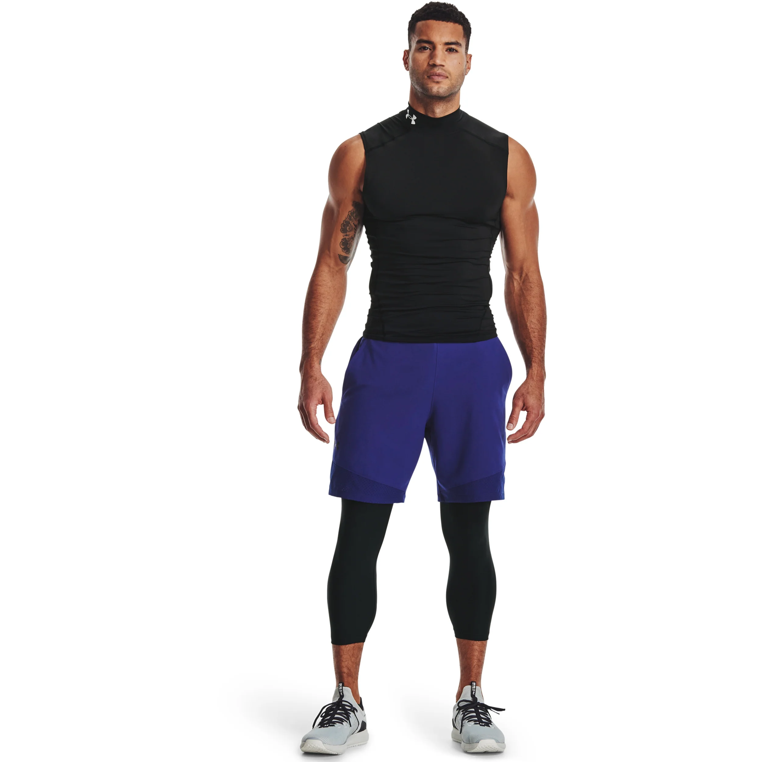 Heatgear Tight Herren-Schwarz,Weiß - Image 3