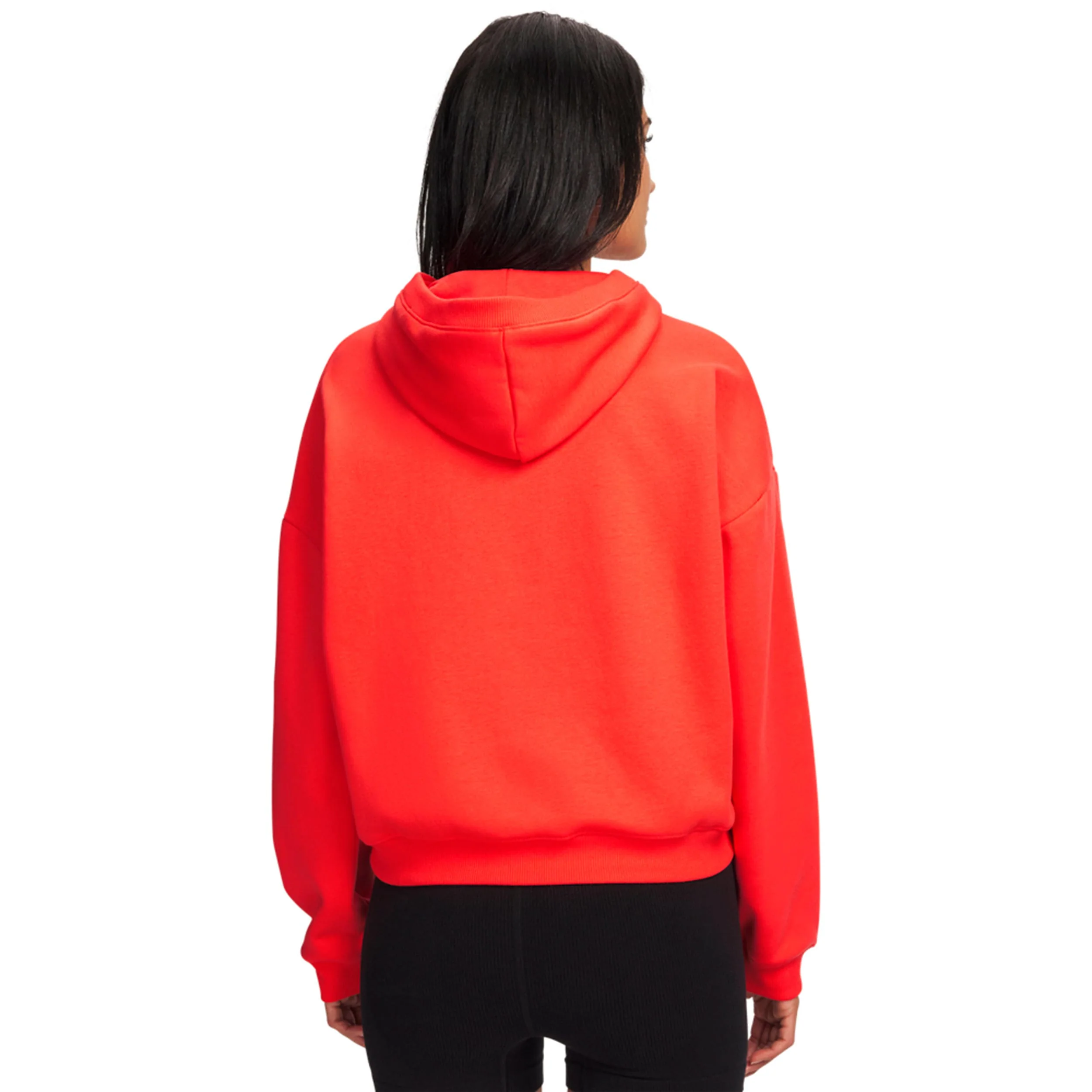 Icon Fleece Halfzip Hoody Damen-rot, rot - Image 2