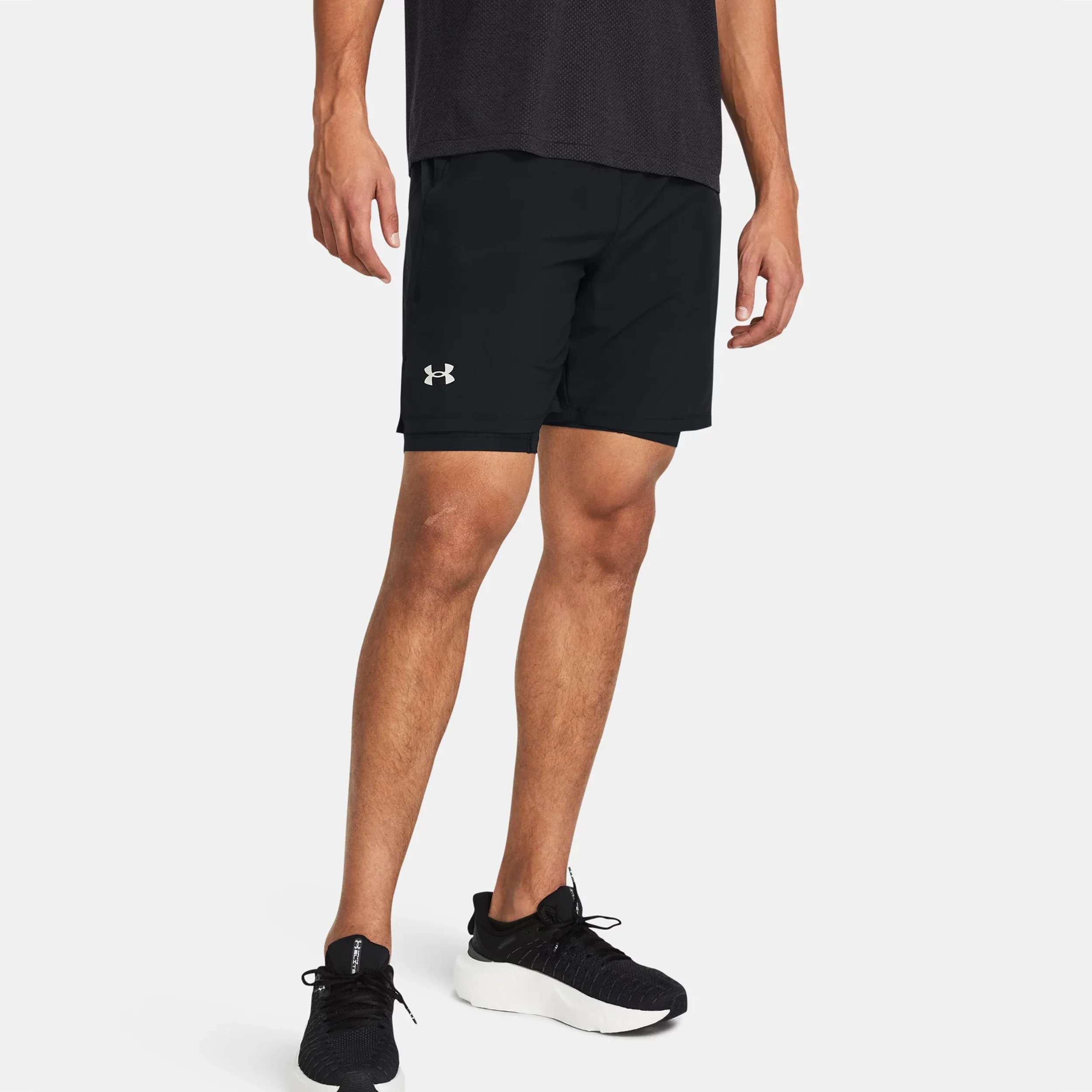 Launch 5 Inch 2-in-1 Laufshorts Herren - schwarz - Image 3