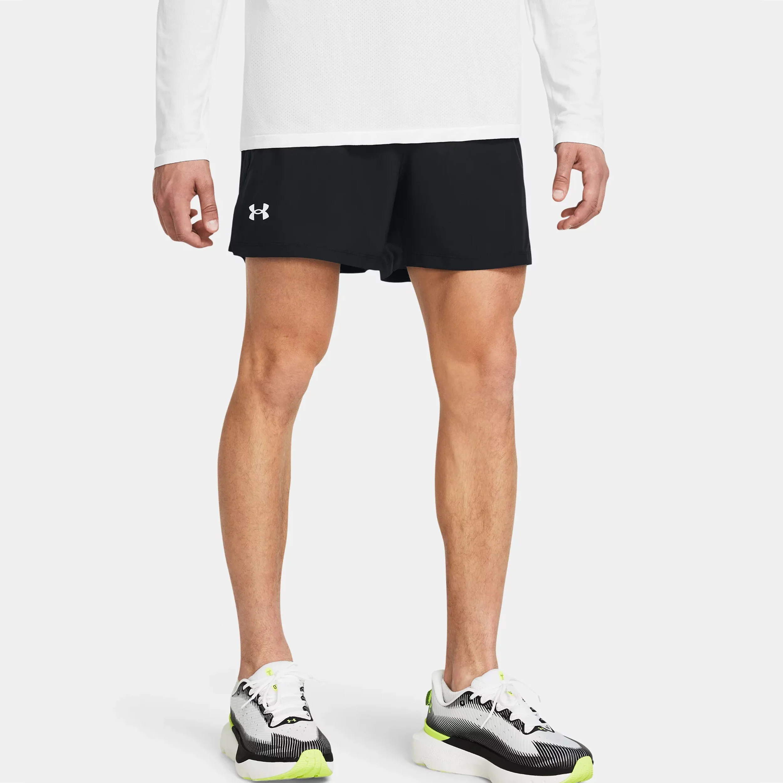Launch 5 Inch Laufshorts Herren-Schwarz - Image 2