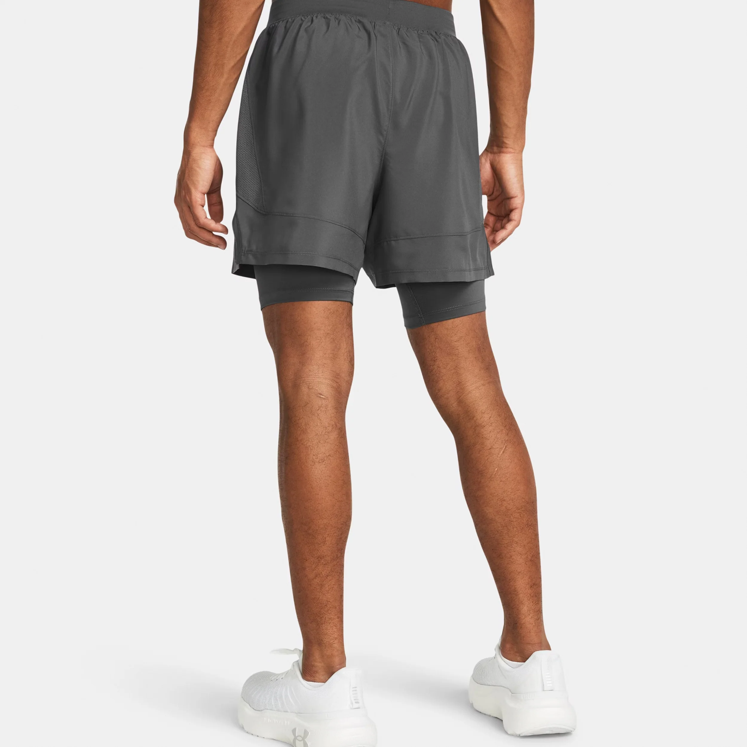 Launch 5in 2in1  Laufshorts Herren-dunkelgrau, dunkelgrau - Image 4