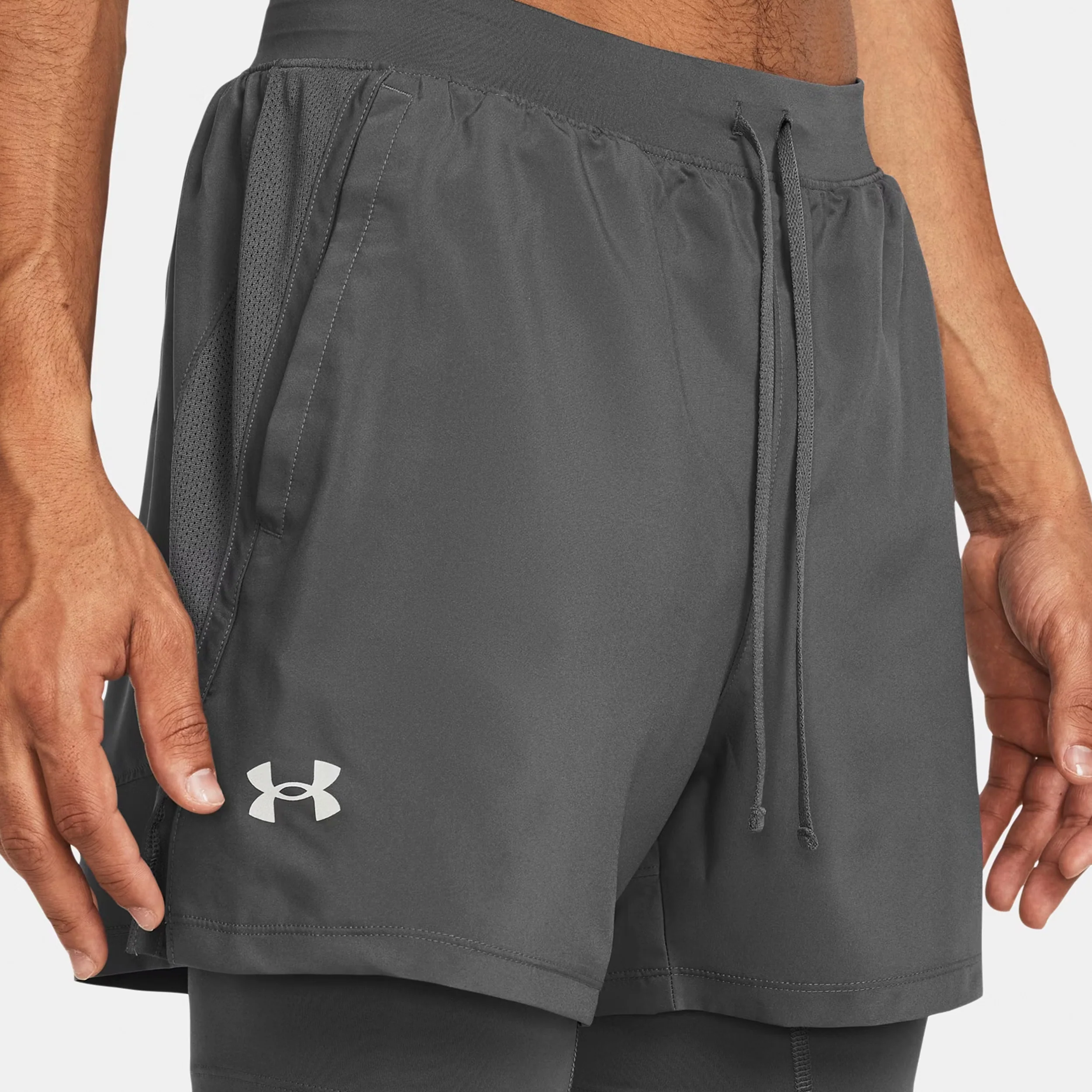 Launch 5in 2in1  Laufshorts Herren-dunkelgrau, dunkelgrau - Image 6
