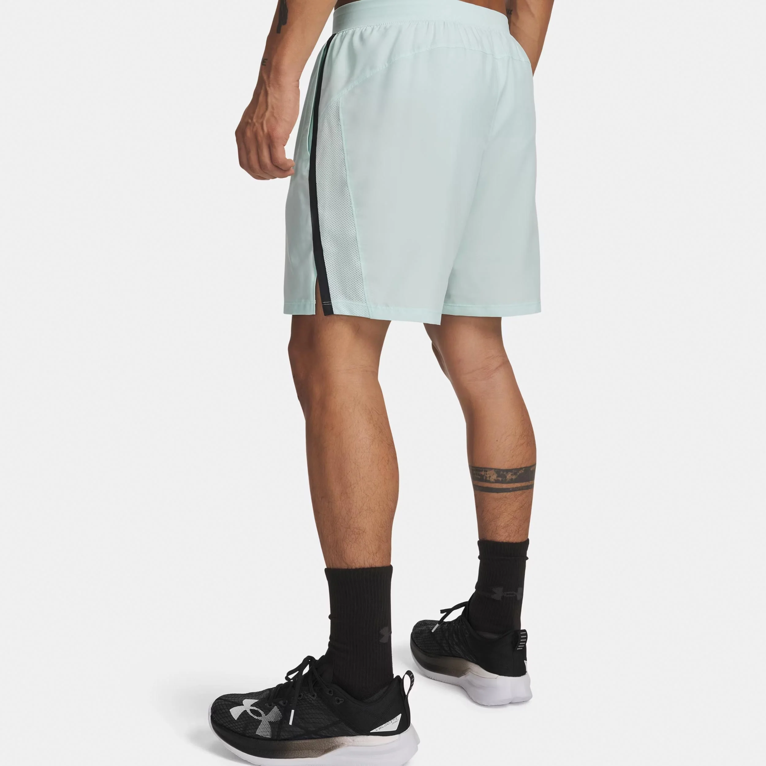Launch 7in  Laufshorts Herren - mint, schwarz - Image 2