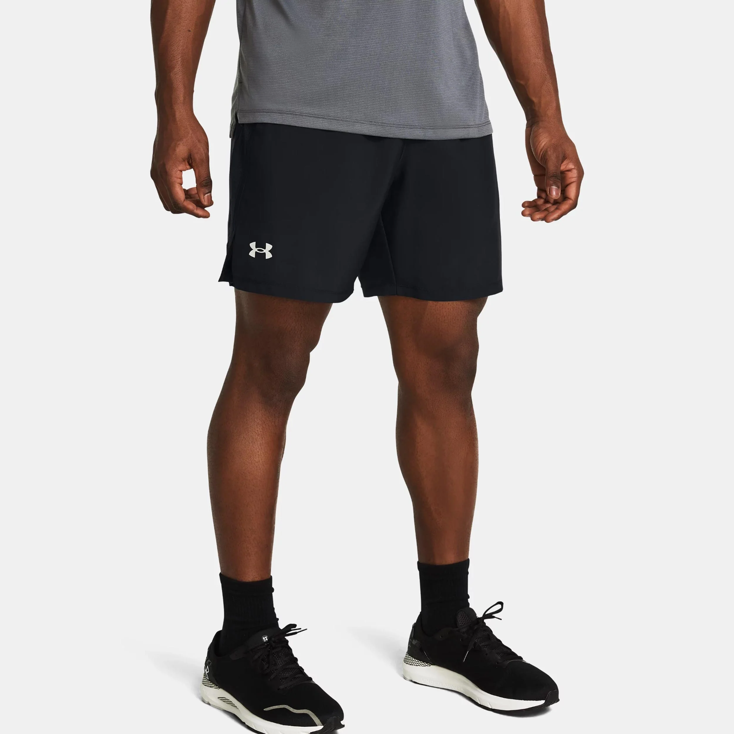 Launch 7in Unlined Laufshorts Herren - schwarz - Image 3