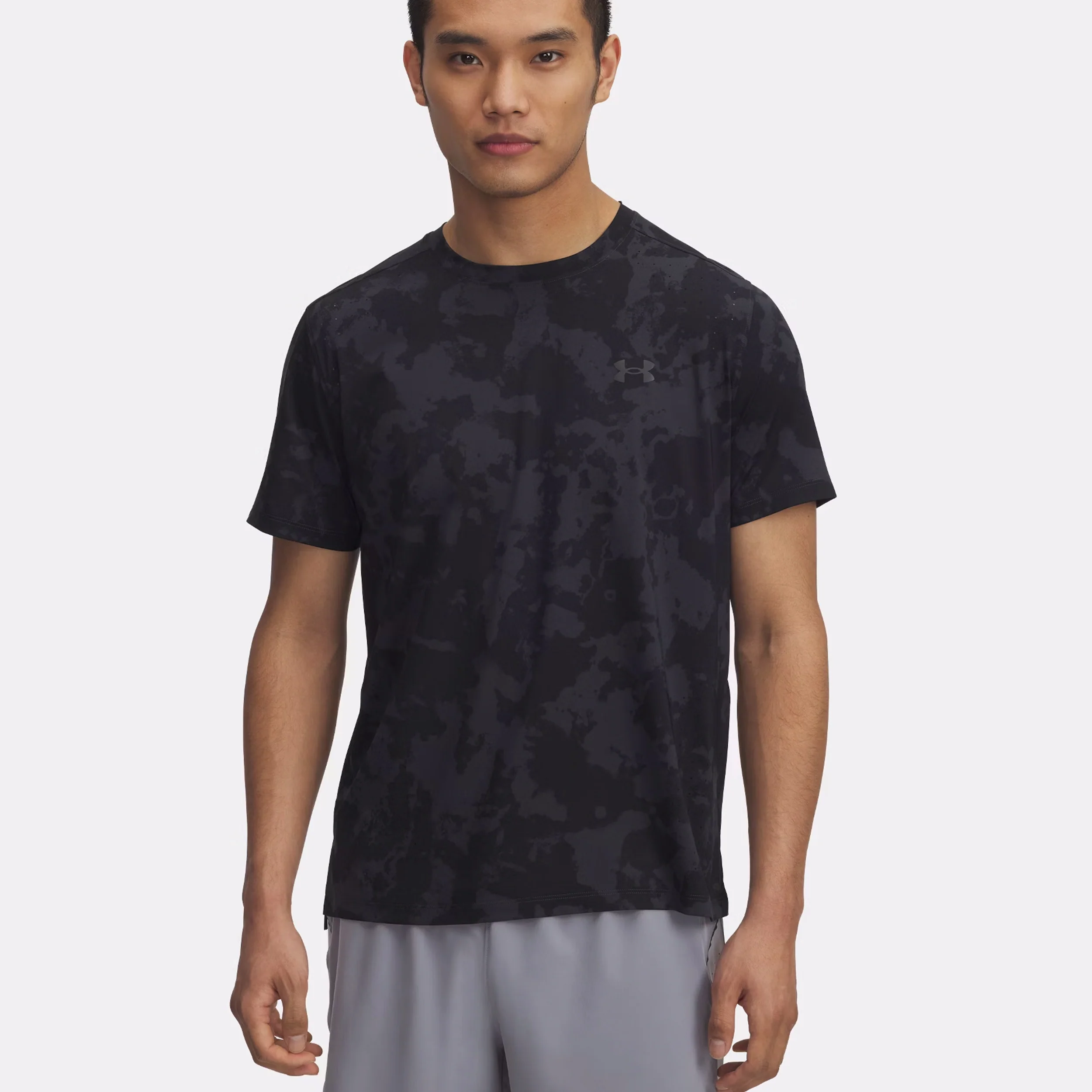 Launch Elite Print Laufshirt Herren-Anthrazit,Schwarz - Image 2
