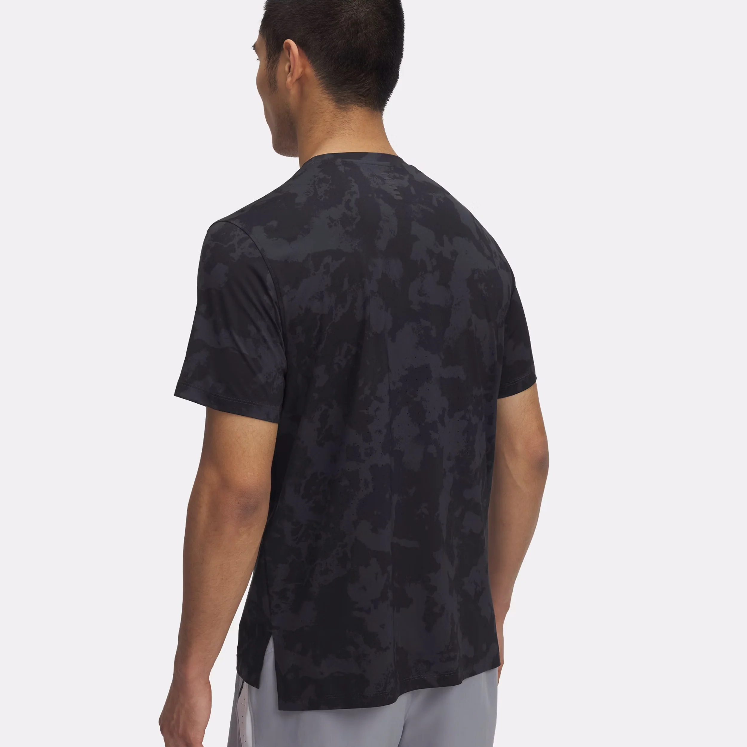 Launch Elite Print Laufshirt Herren-Anthrazit,Schwarz - Image 3
