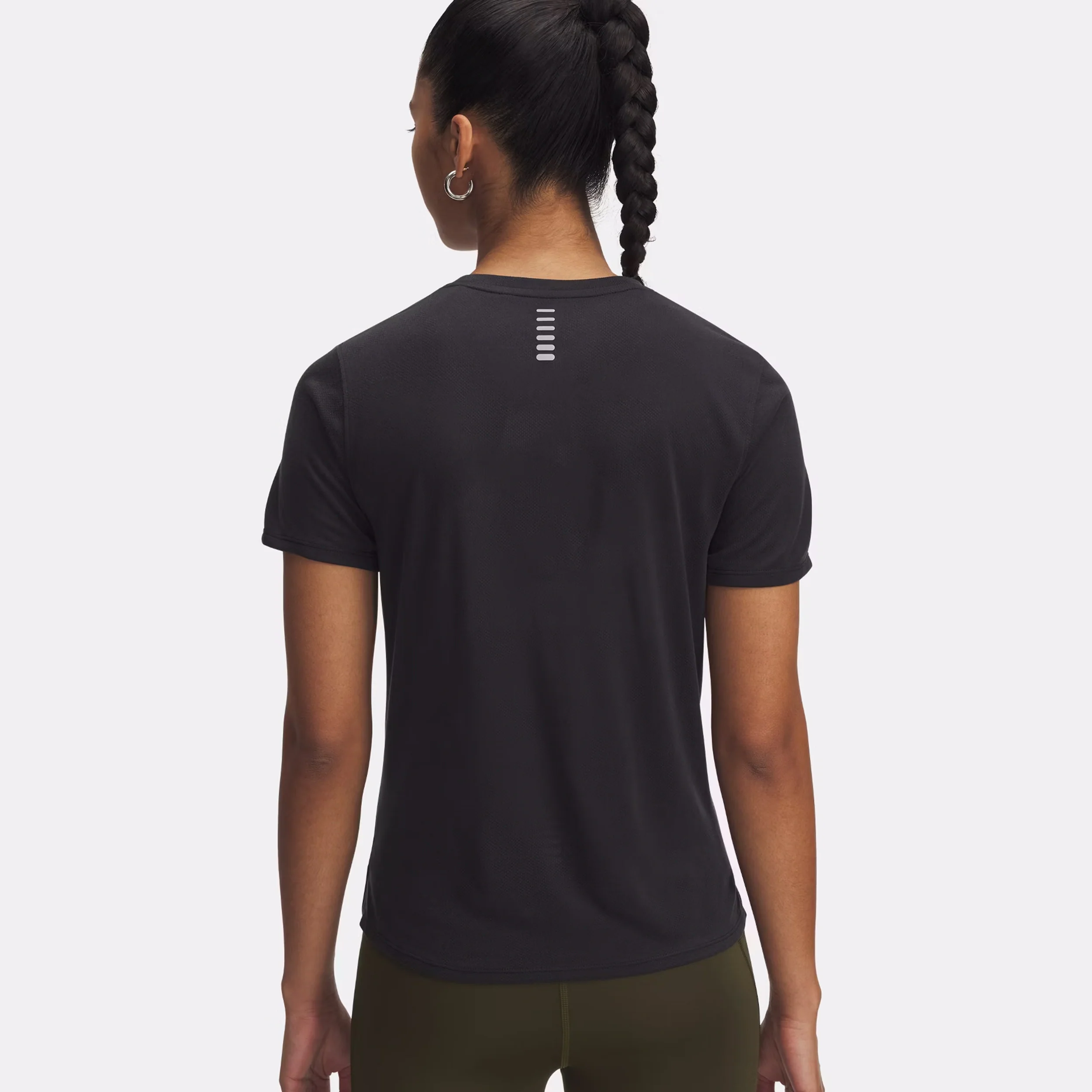 Launch Jacquard Laufshirt Damen-Weiß - Image 3