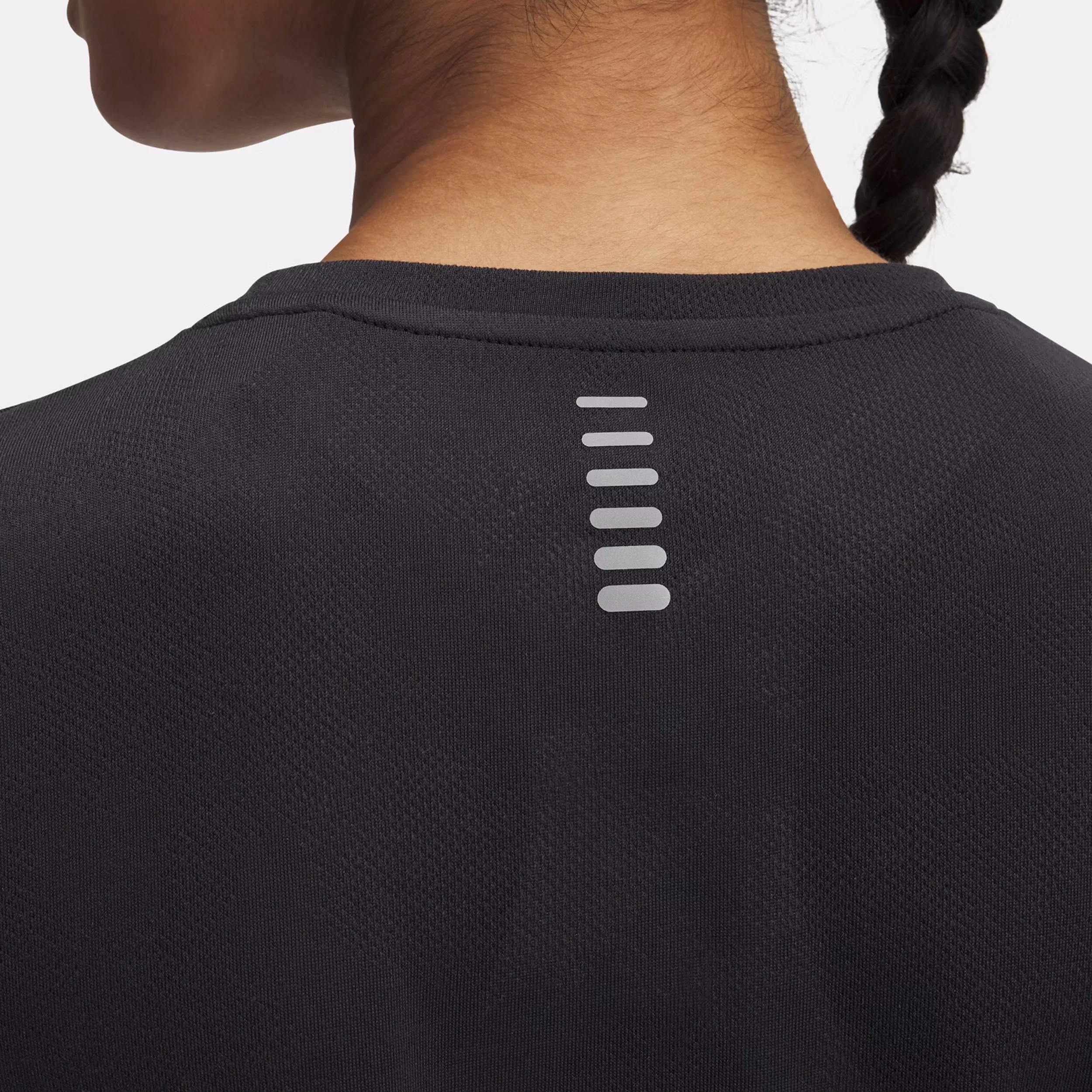 Launch Jacquard Laufshirt Damen-Weiß - Image 4