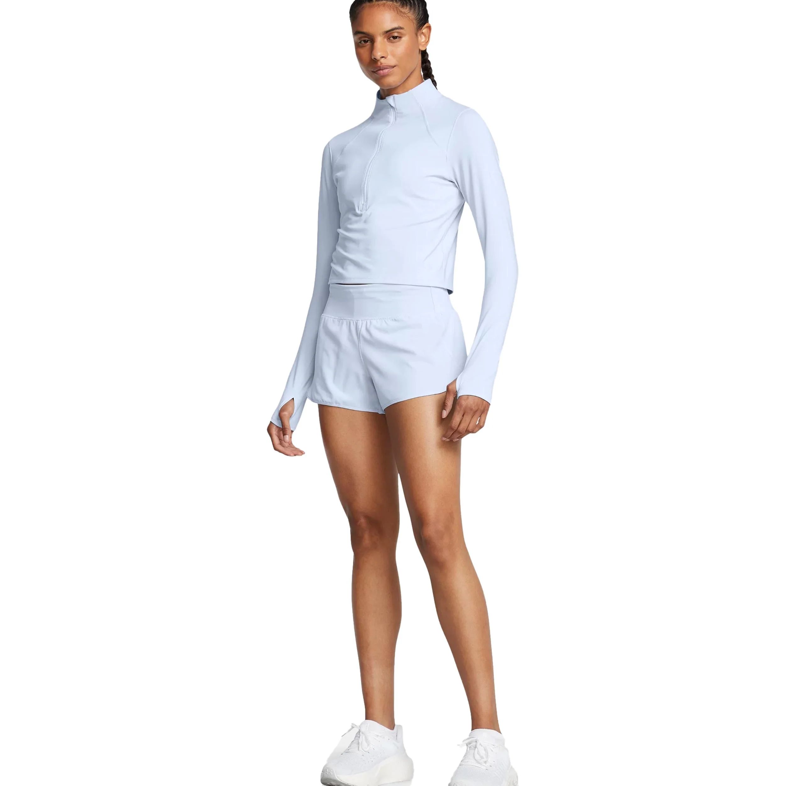 Launch Pro 2in Laufshorts Damen-Blau - Image 5