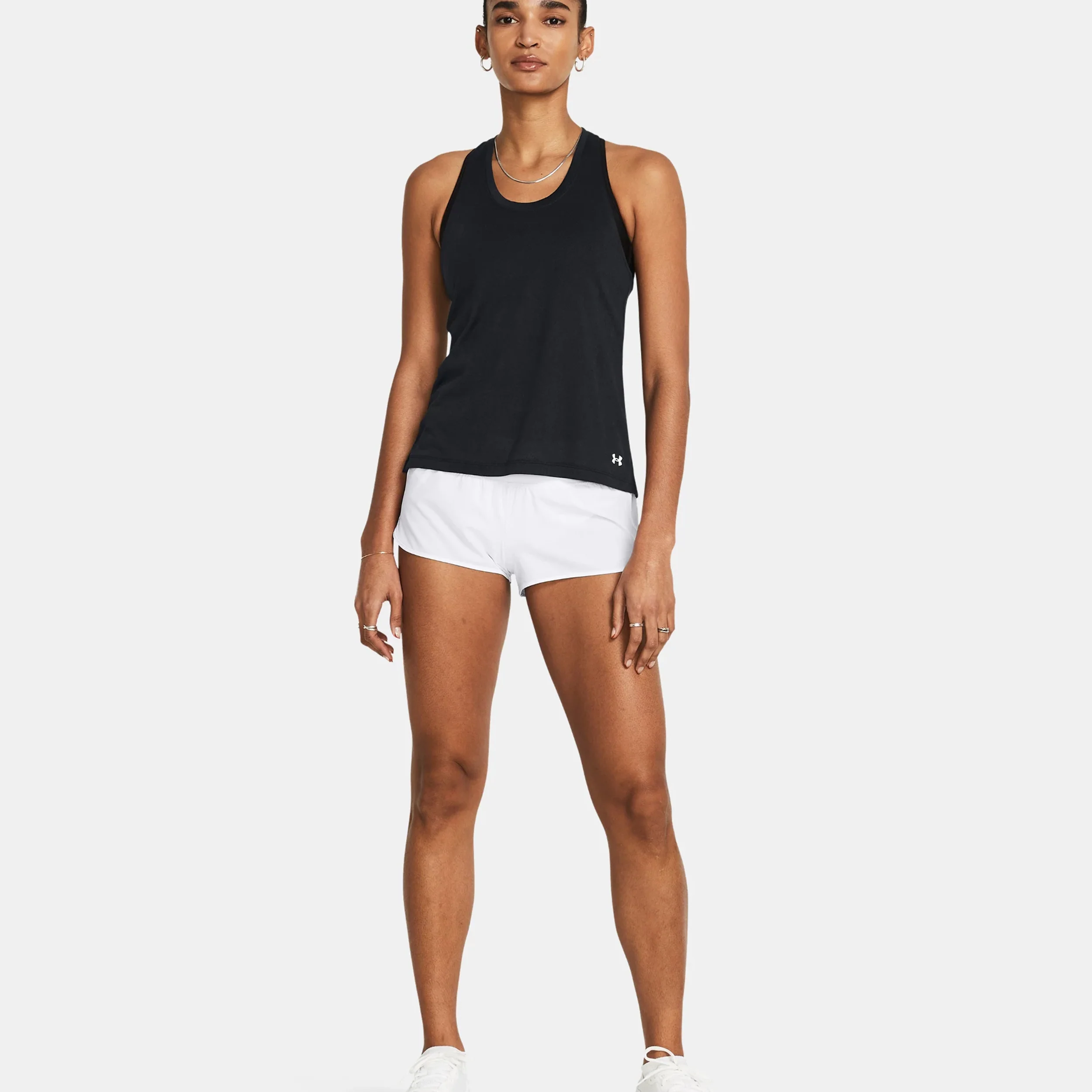 Launch Pro 2in Laufshorts Damen-Weiß - Image 5