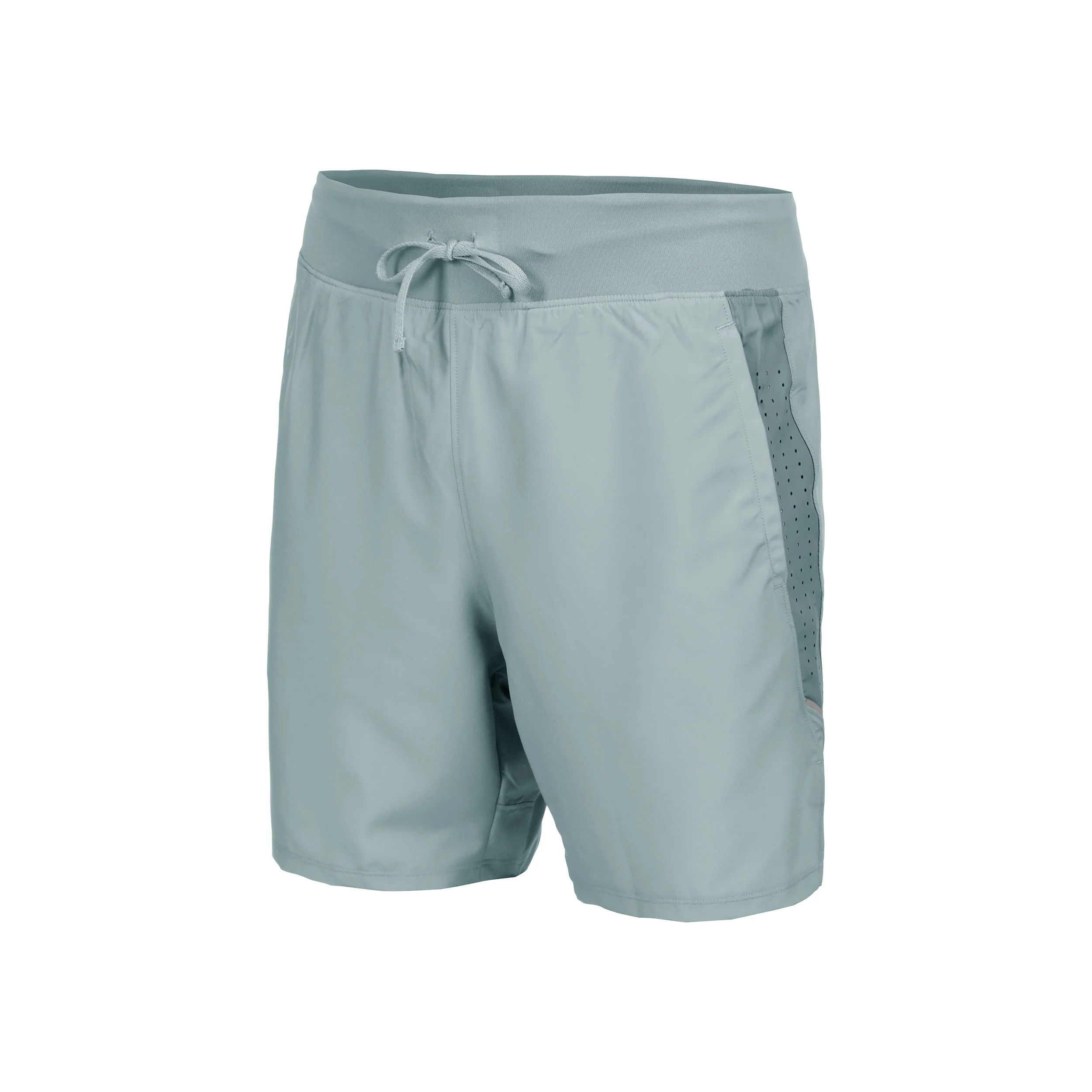 Launch Pro 2n1 7in Laufshorts Herren - petrol, blaugrau