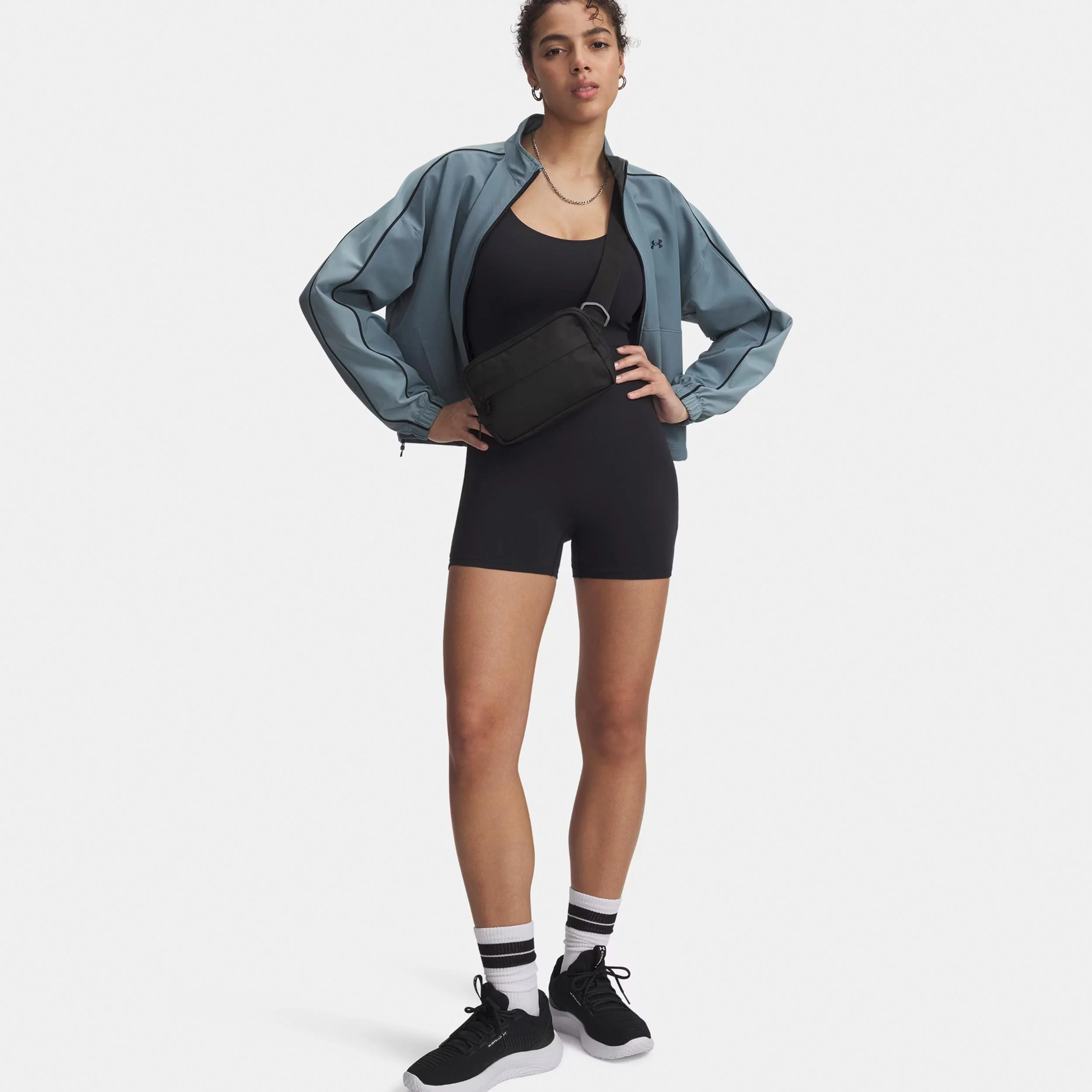 Motion Shorts Damen-schwarz, grau - Image 3
