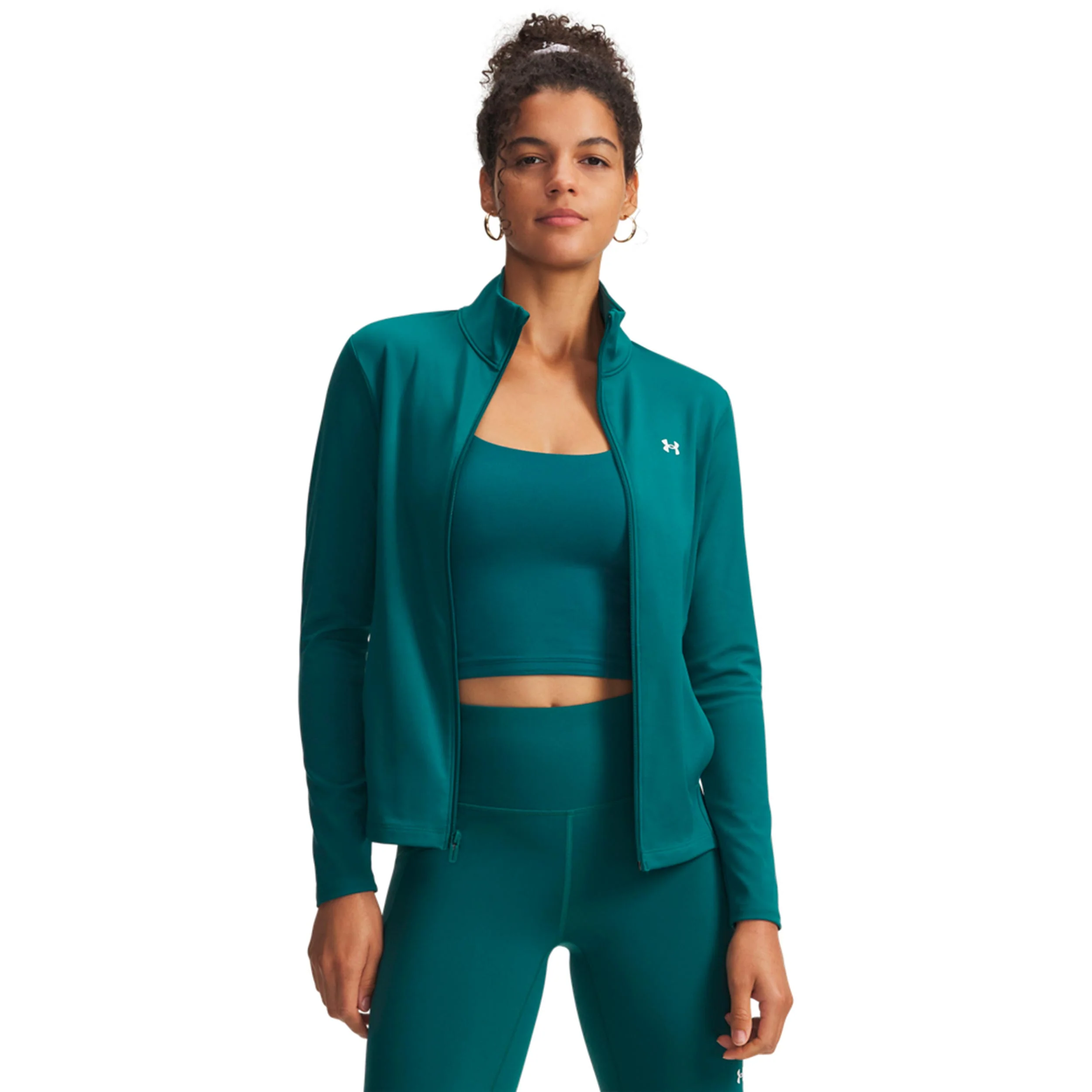Motion Trainingsjacke Damen-grün, weiß