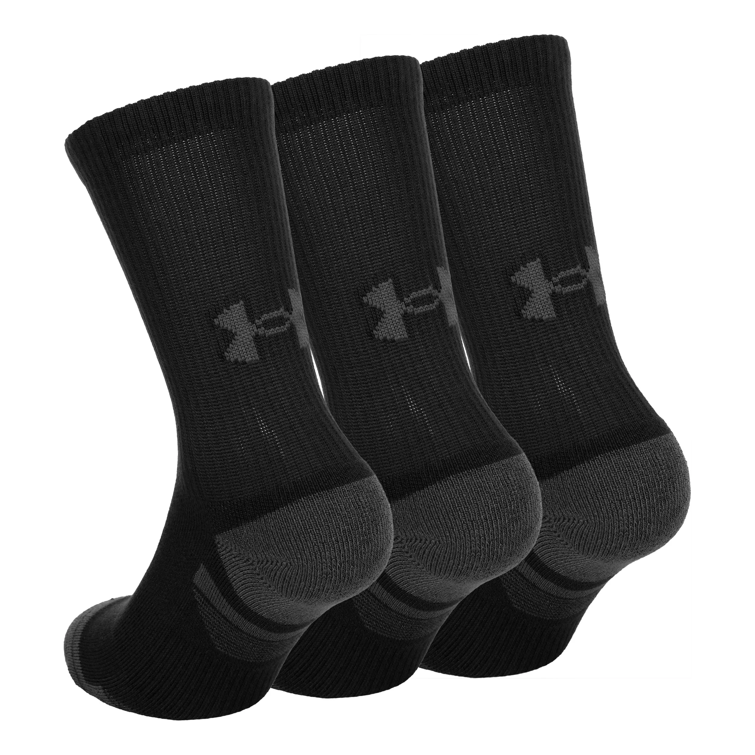Performance Tech Crew Sportsocken 3er Pack-Schwarz - Image 2