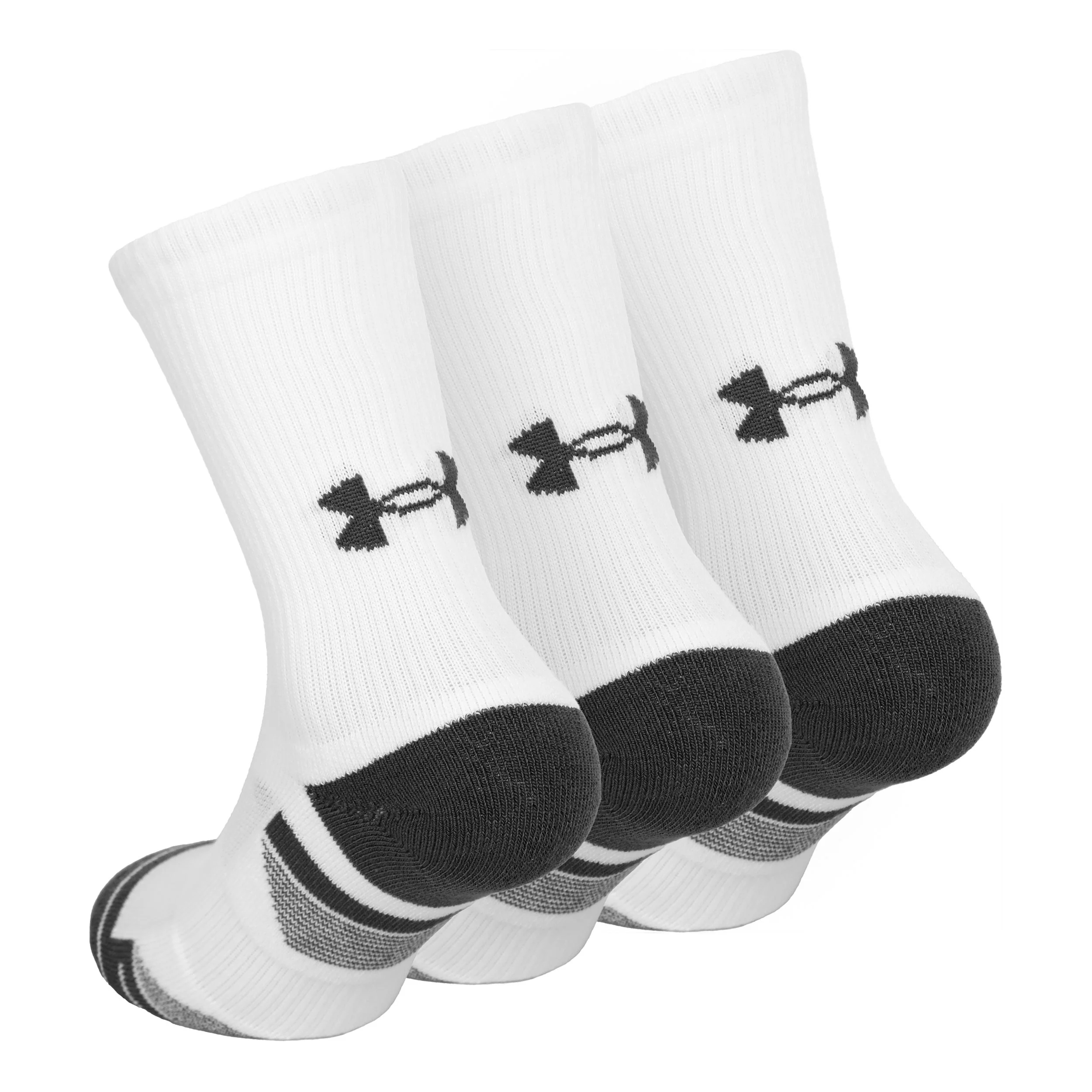 Performance Tech Crew Sportsocken 3er Pack-Weiß - Image 2