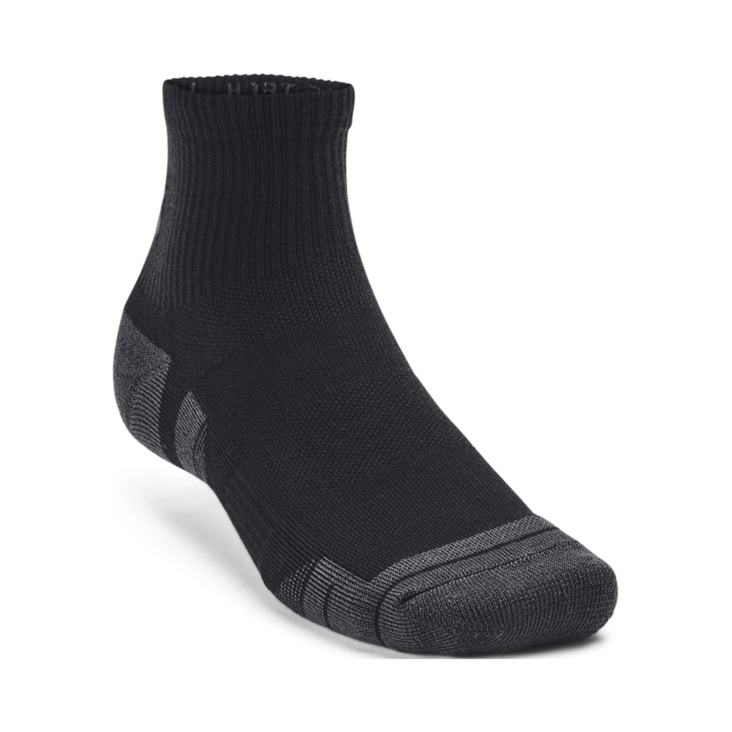 Performance Tech Quarter Tennissocken 3er Pack-Schwarz - Image 3