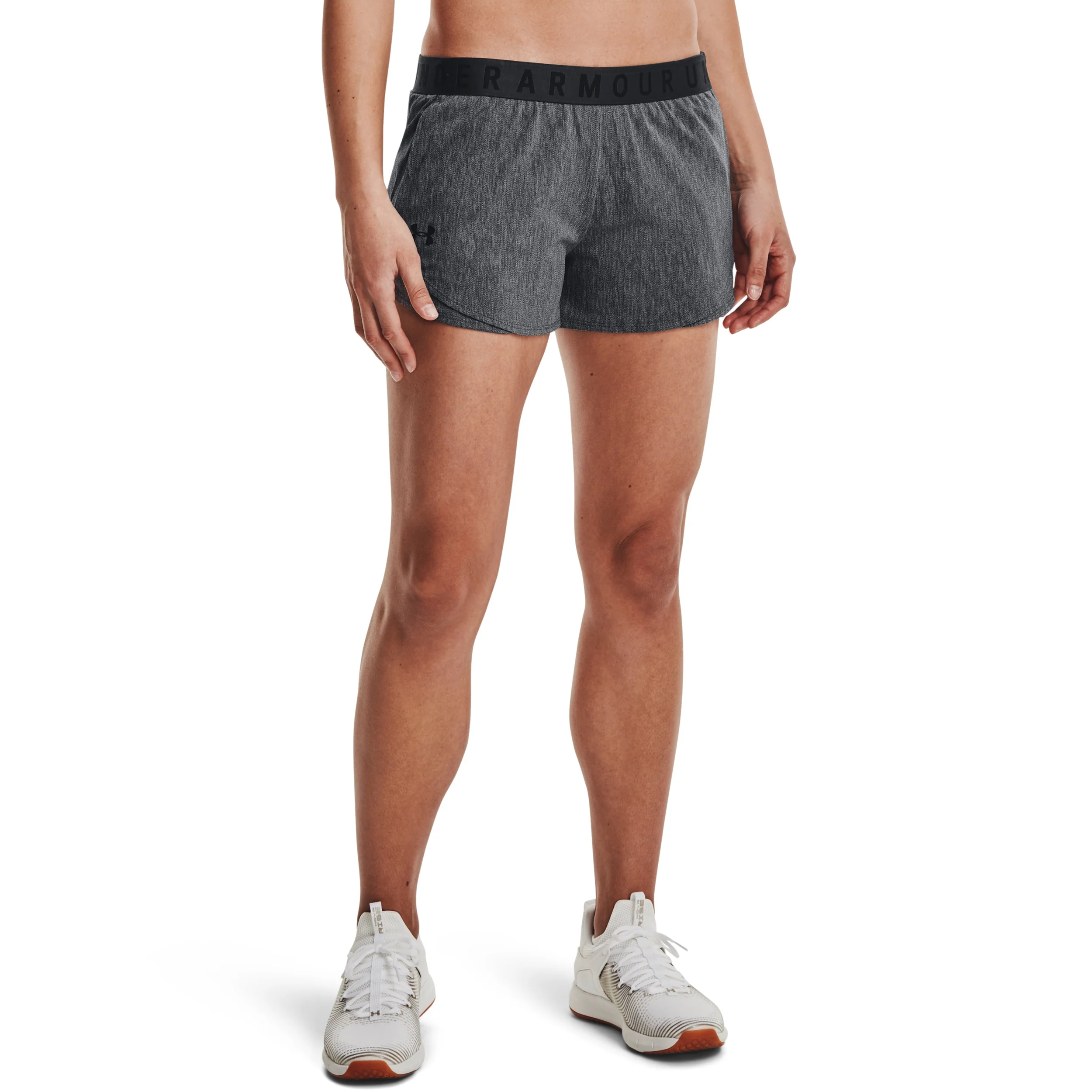 Play Up 3.0 Twist Shorts Damen-Grau - Image 3