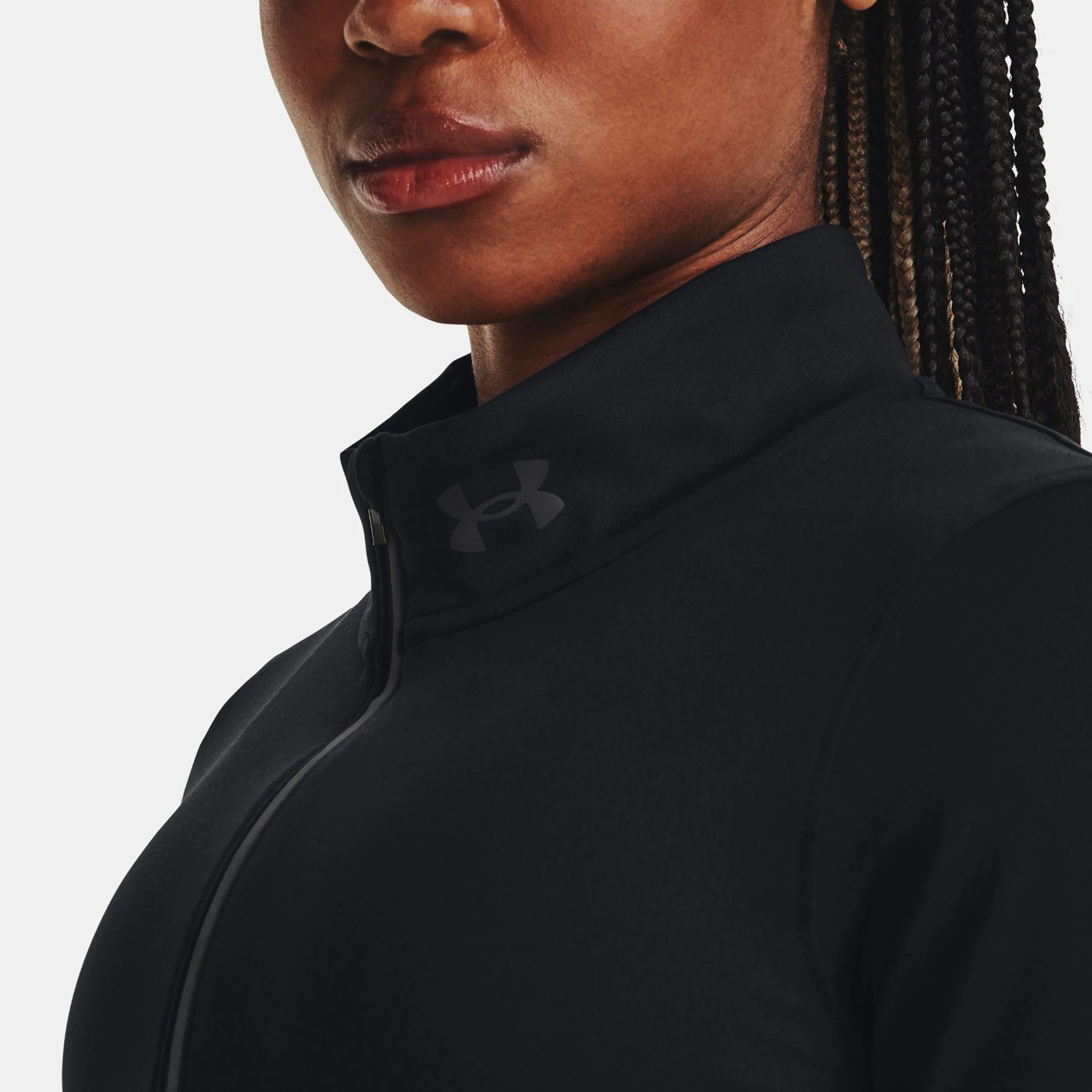 Qualifier Run Half-Zip Longsleeve Damen-Schwarz - Image 6