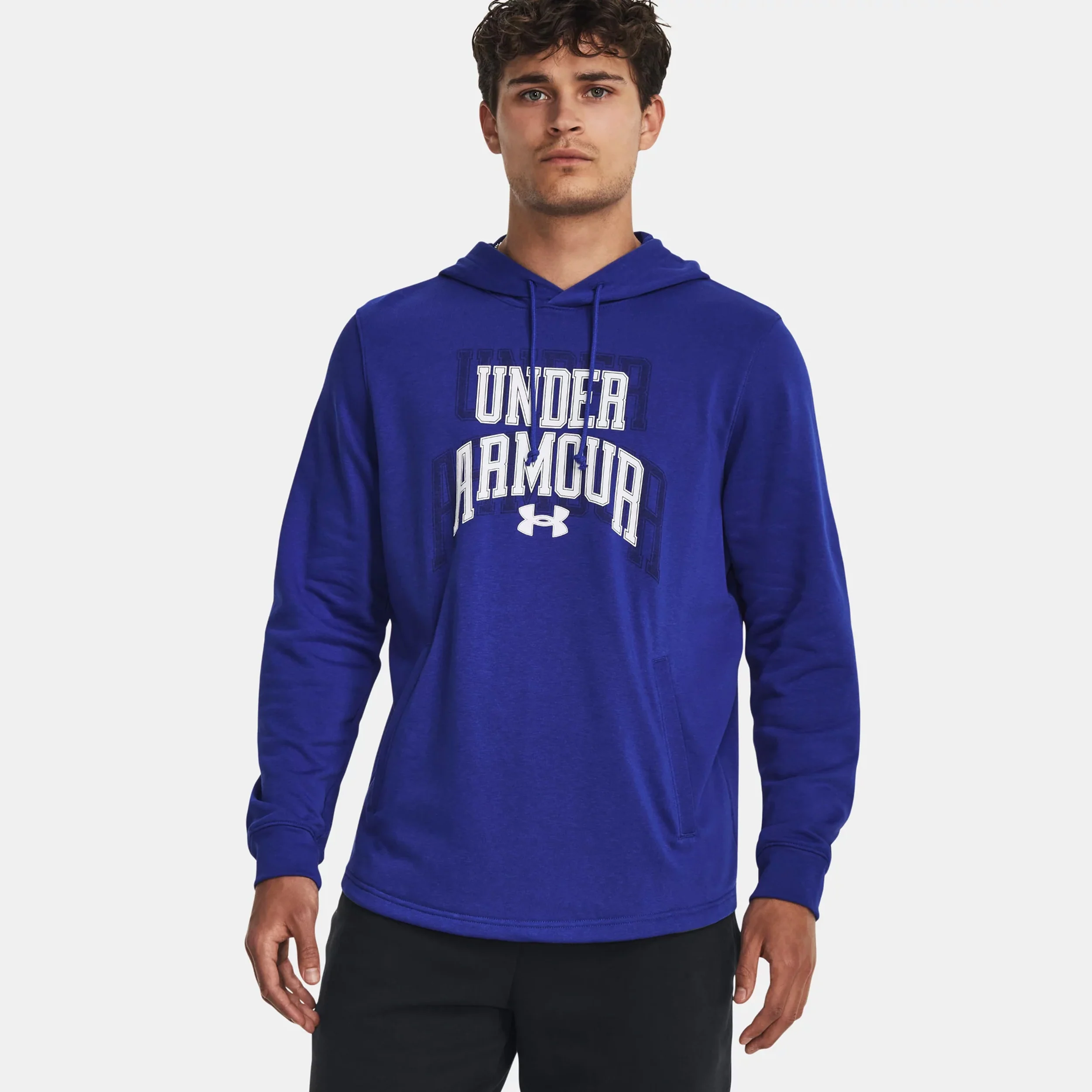 Rival Terry Graphic Hoody Herren-Blau,Weiß - Image 3