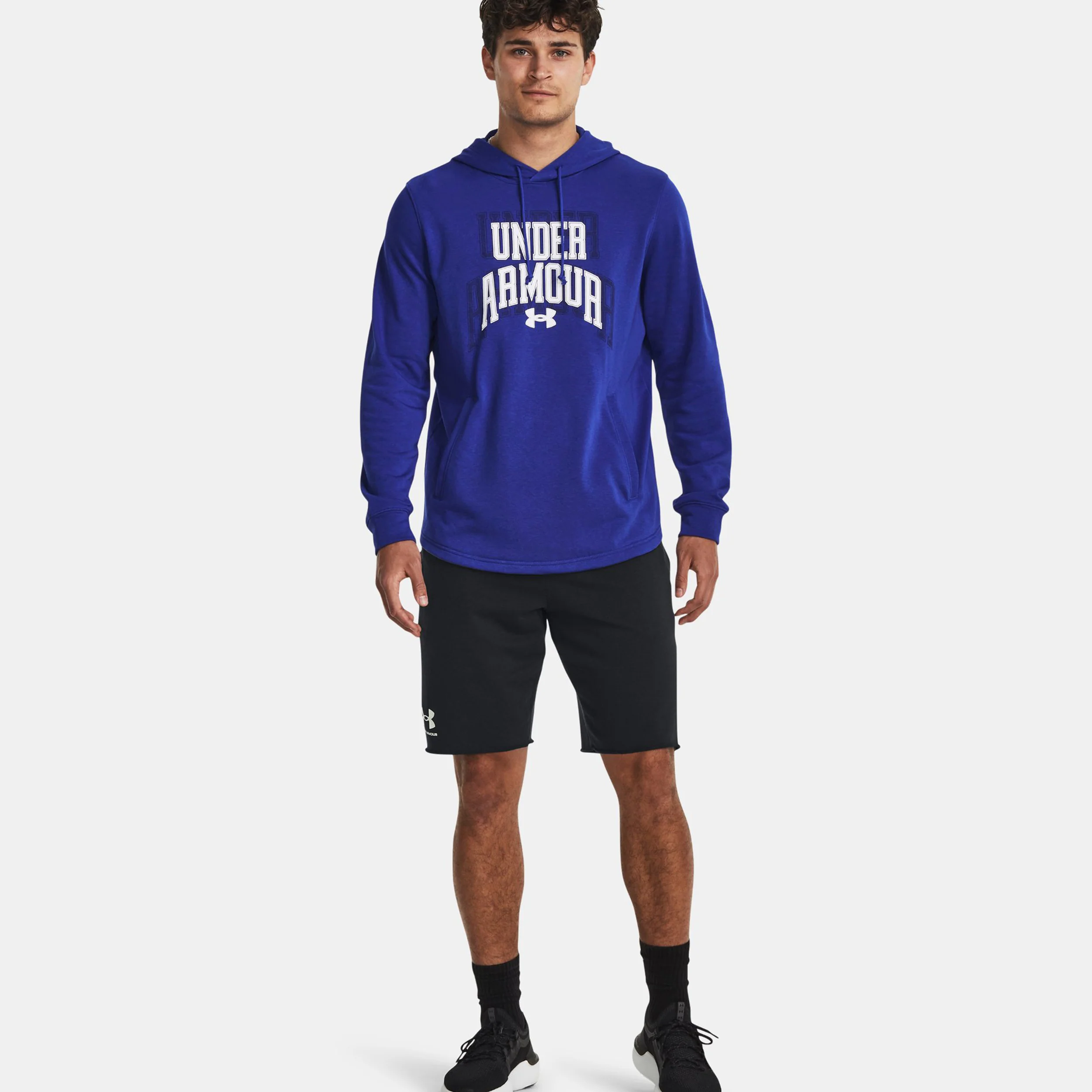 Rival Terry Graphic Hoody Herren-Blau,Weiß - Image 5