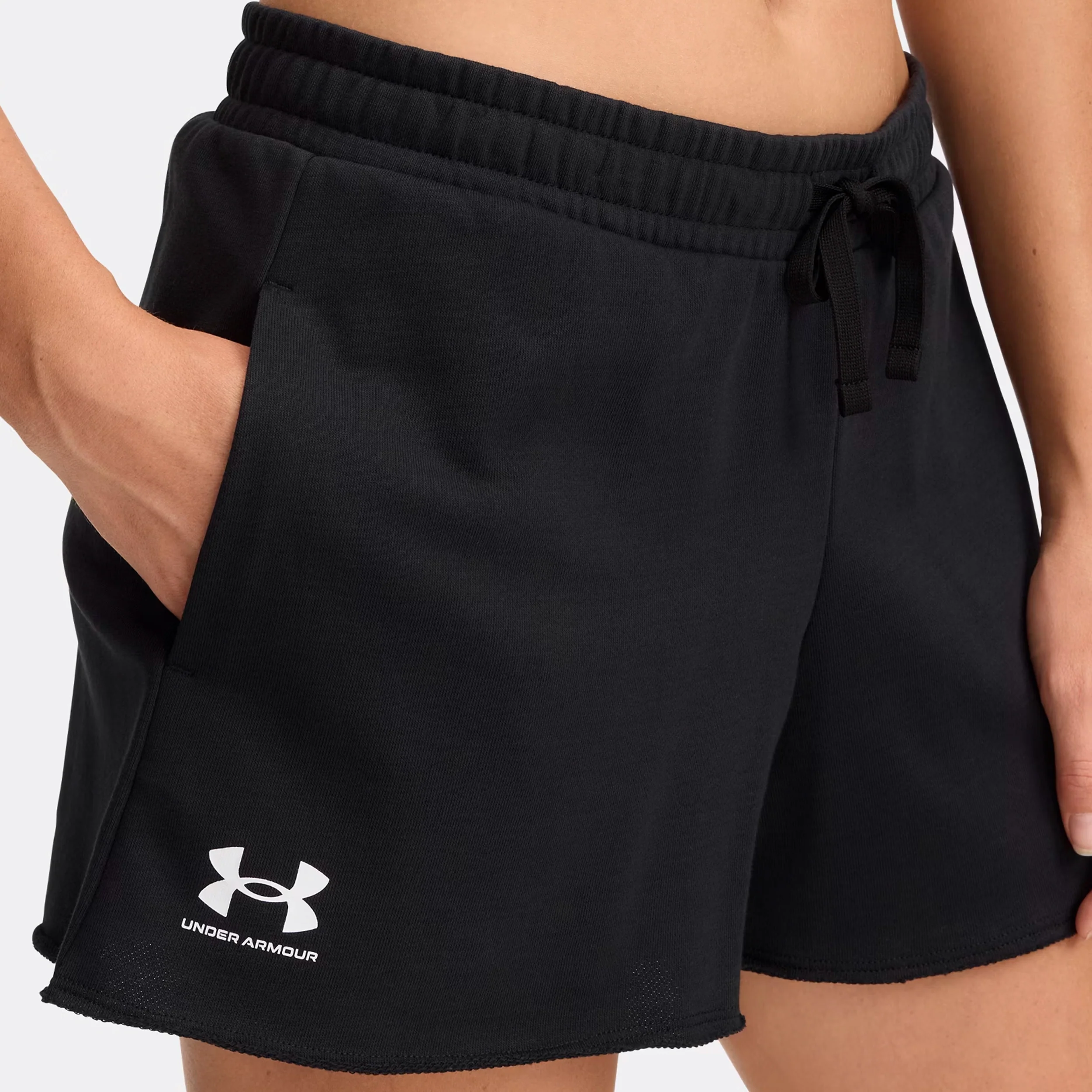 Rival Terry Shorts Damen - schwarz - Image 3