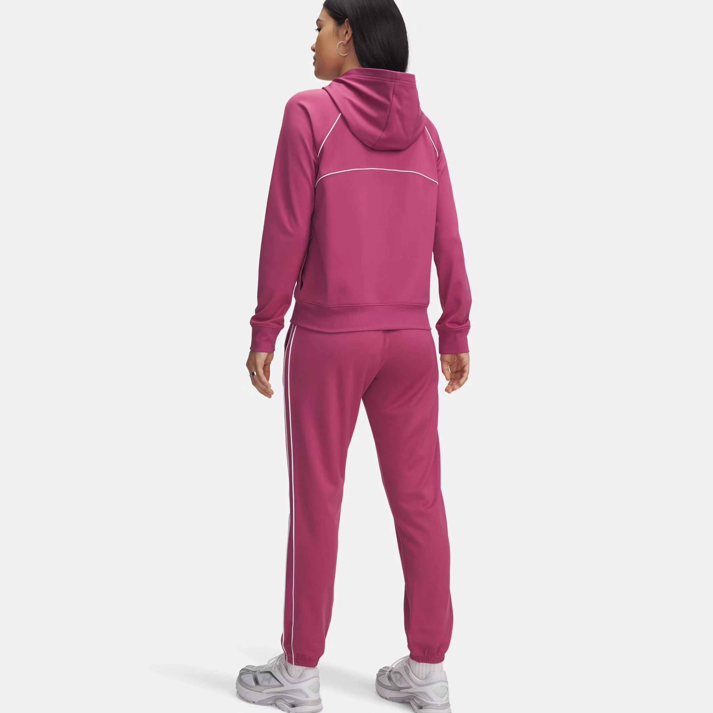 Rival Tricot Trainingsanzug Damen-Berry - Image 2