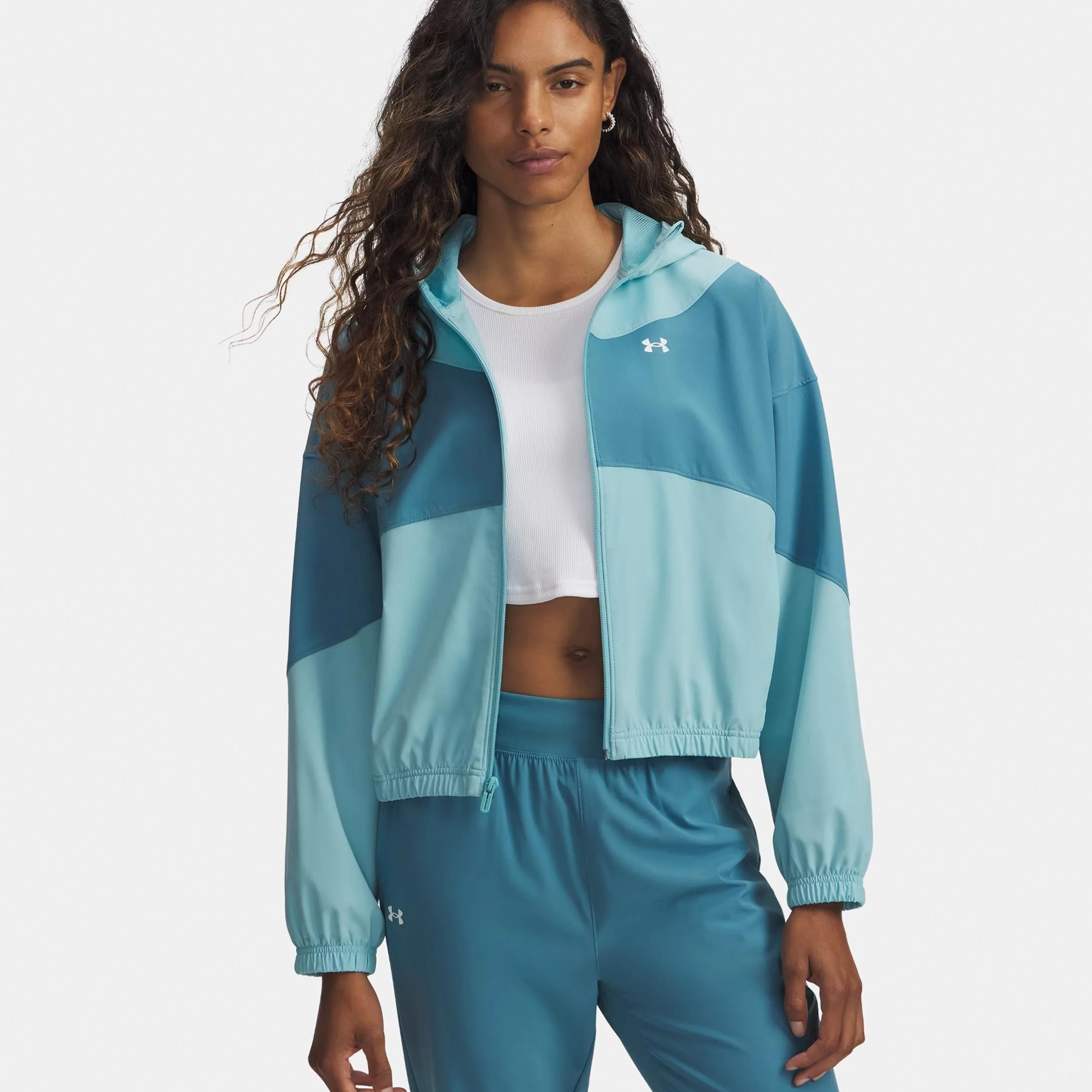 Rival Woven Trainingsjacke Damen-blau