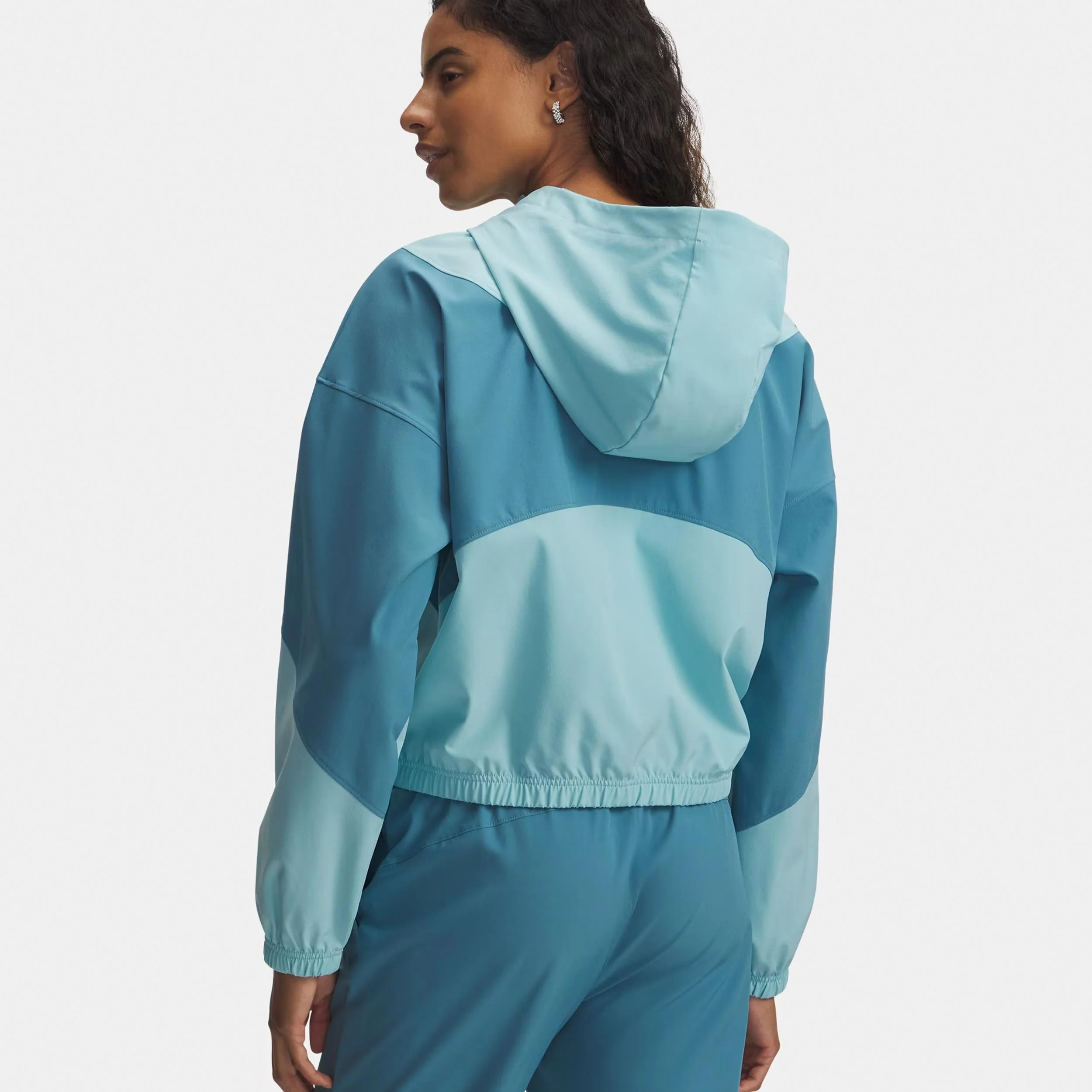 Rival Woven Trainingsjacke Damen-blau - Image 2