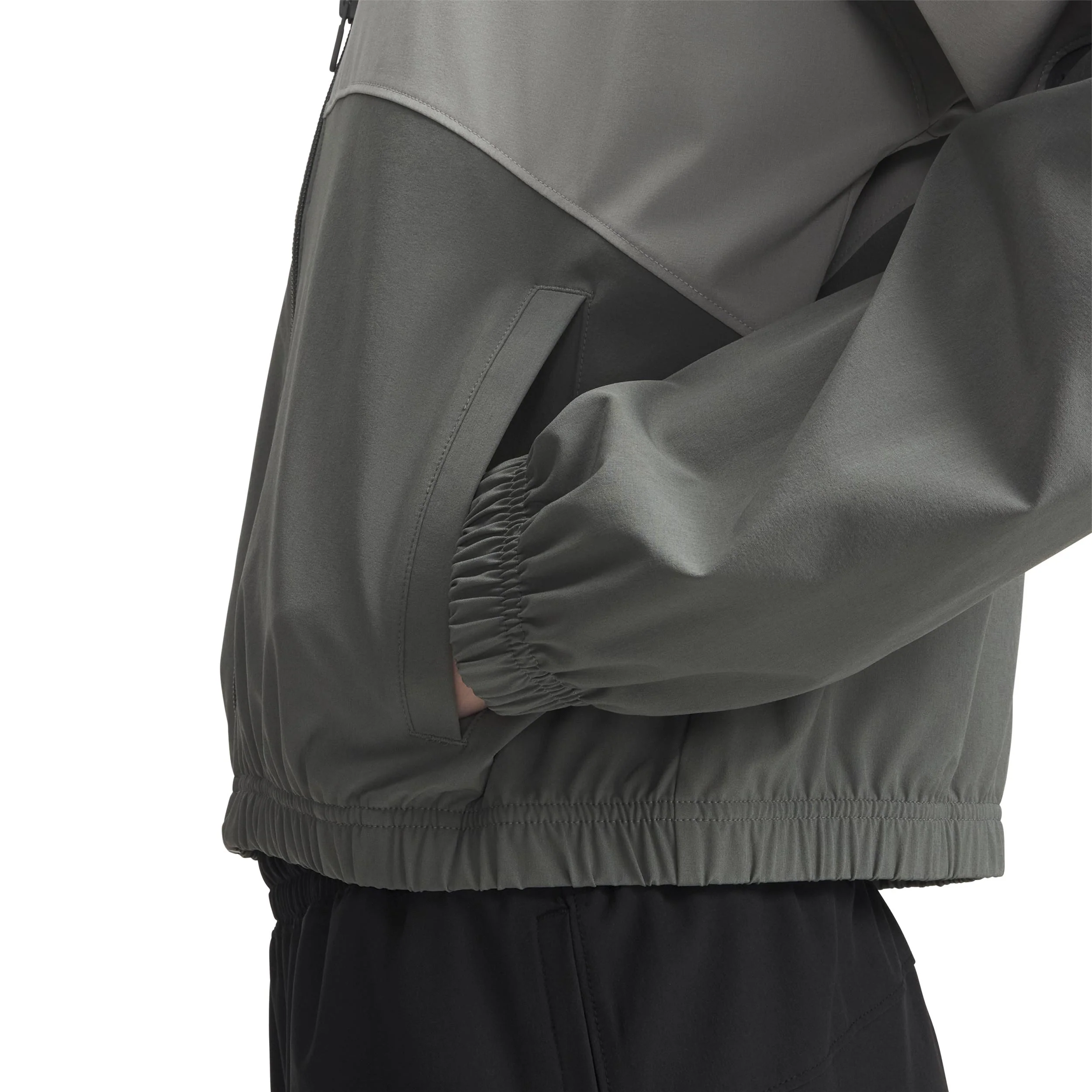 Rival Woven Trainingsjacke Damen-grün, weiß - Image 3
