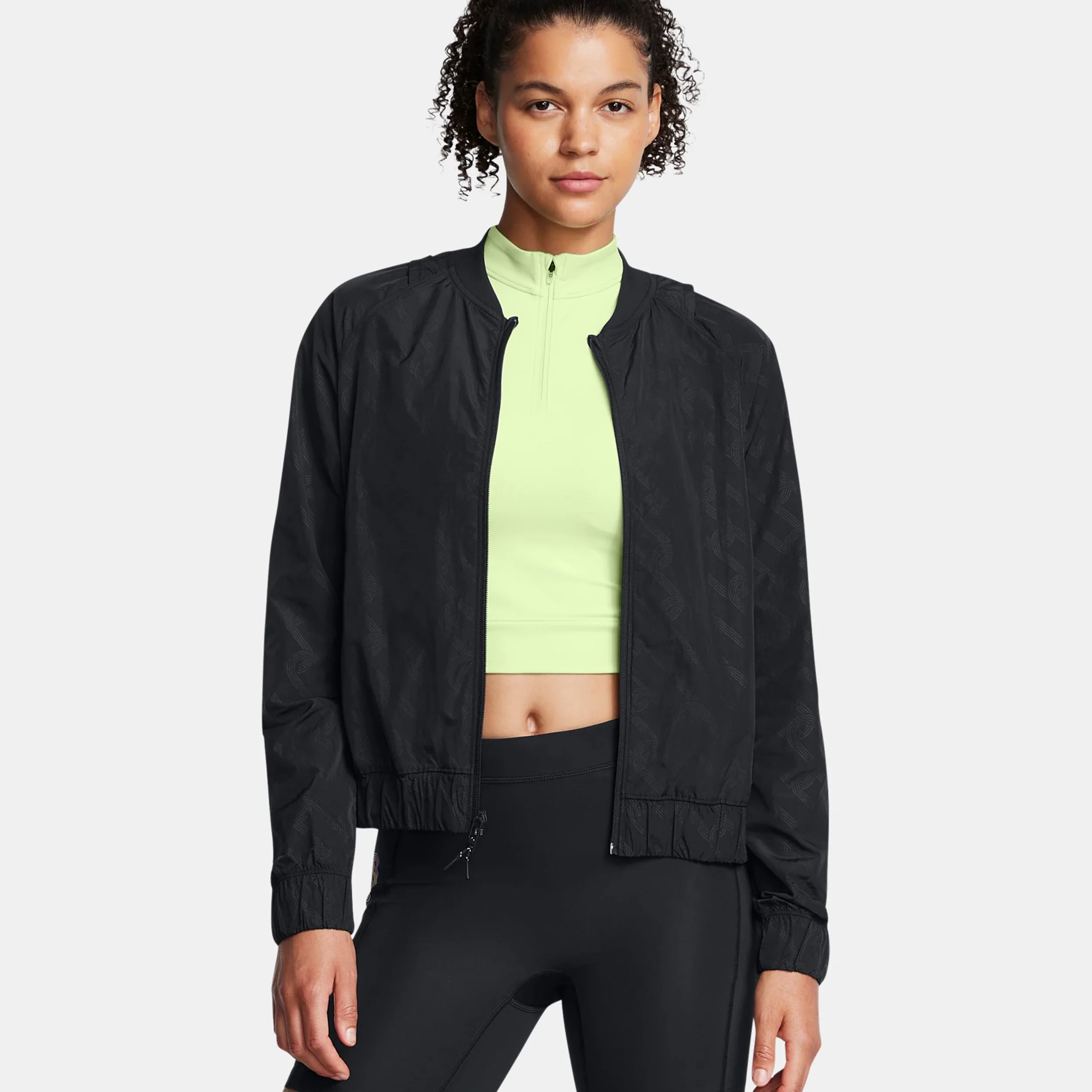 Run Anywhere Laufjacke Damen-Schwarz - Image 3