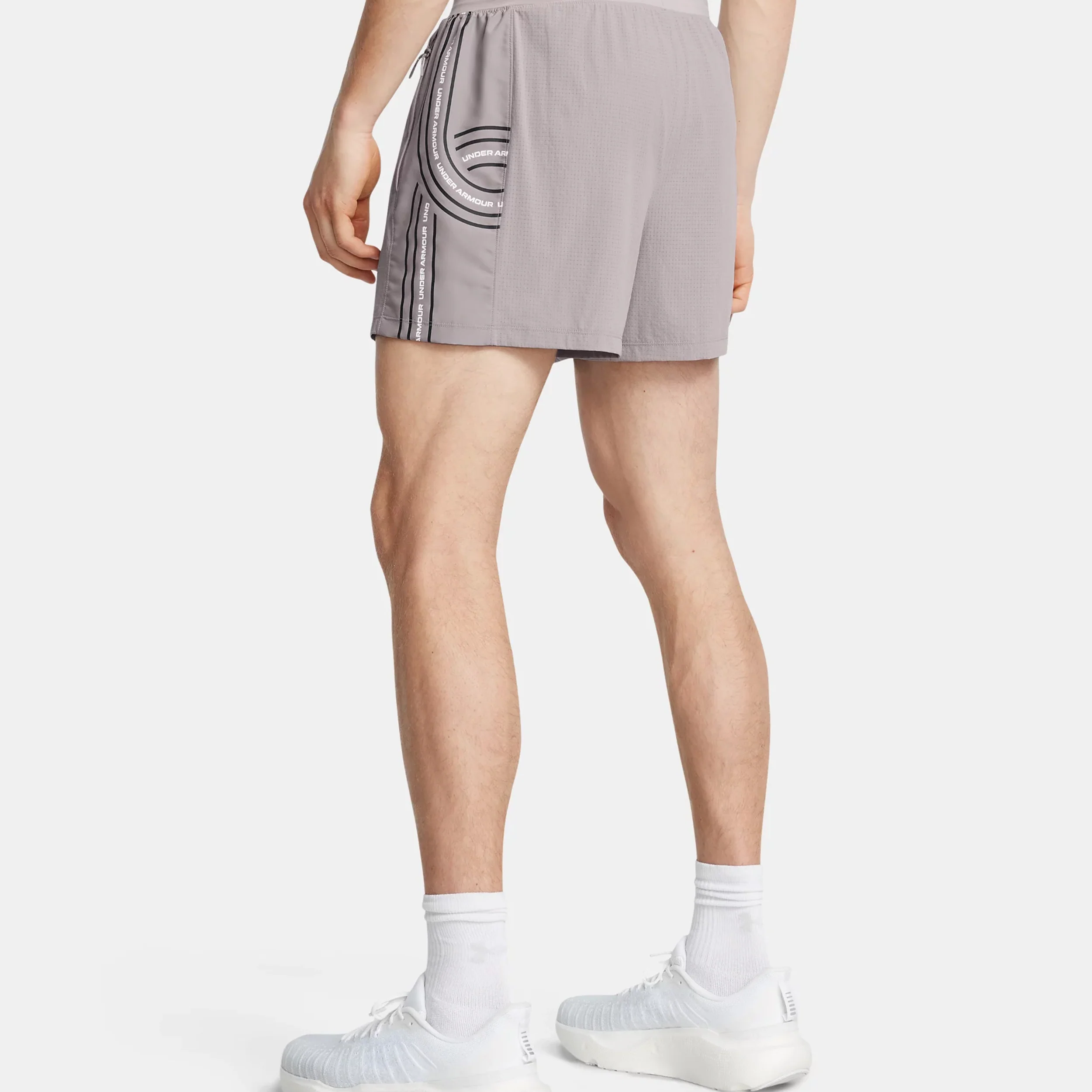 Run Anywhere Laufshorts Herren-Grau,Schwarz - Image 4